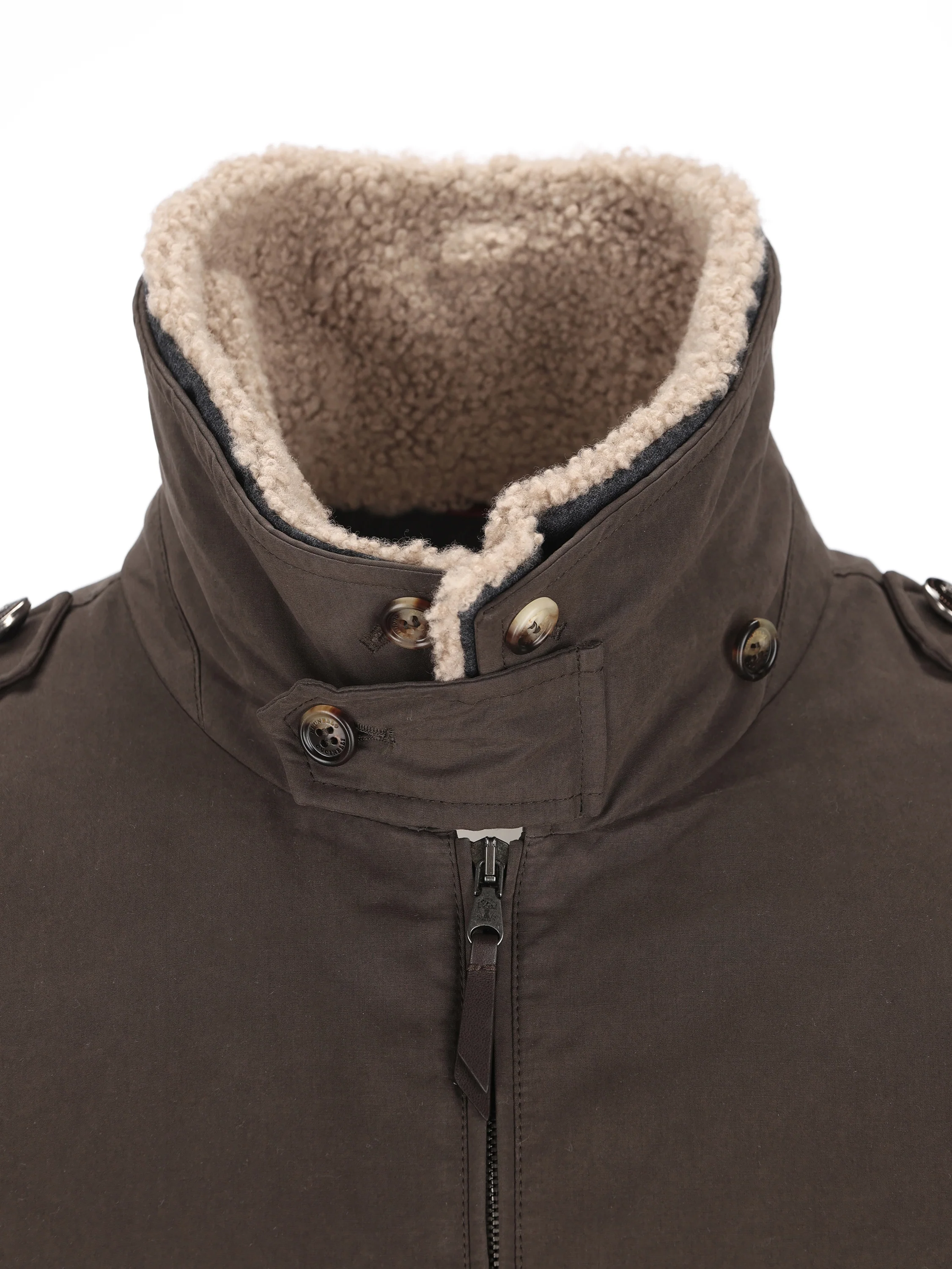 Bomber realizzato in cotone MG5456003 CLY62 BRUNELLO CUCINELLI 