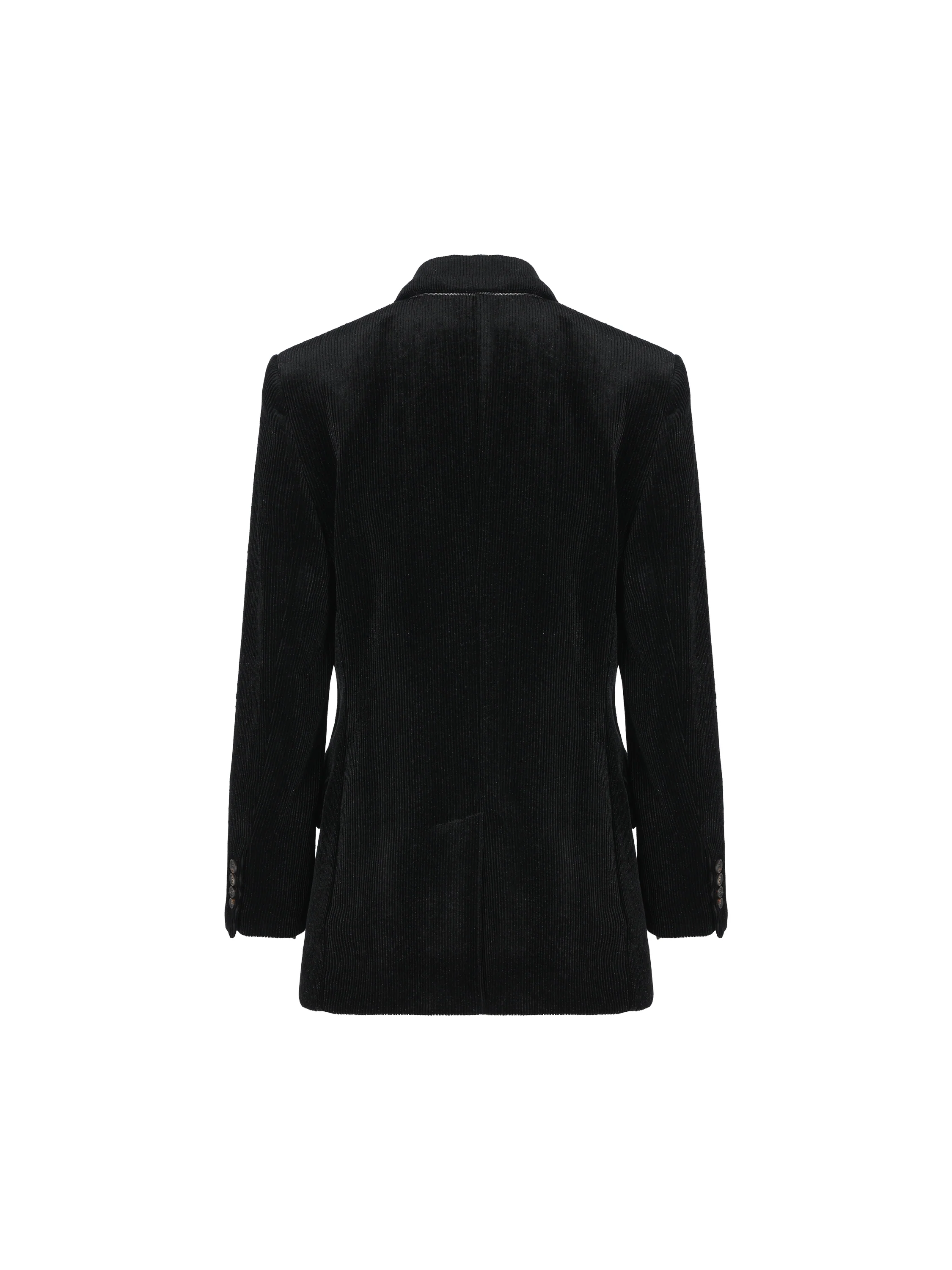 Giacca in velluto a coste Sparkling con monile MG5687369 C101 BRUNELLO CUCINELLI 
