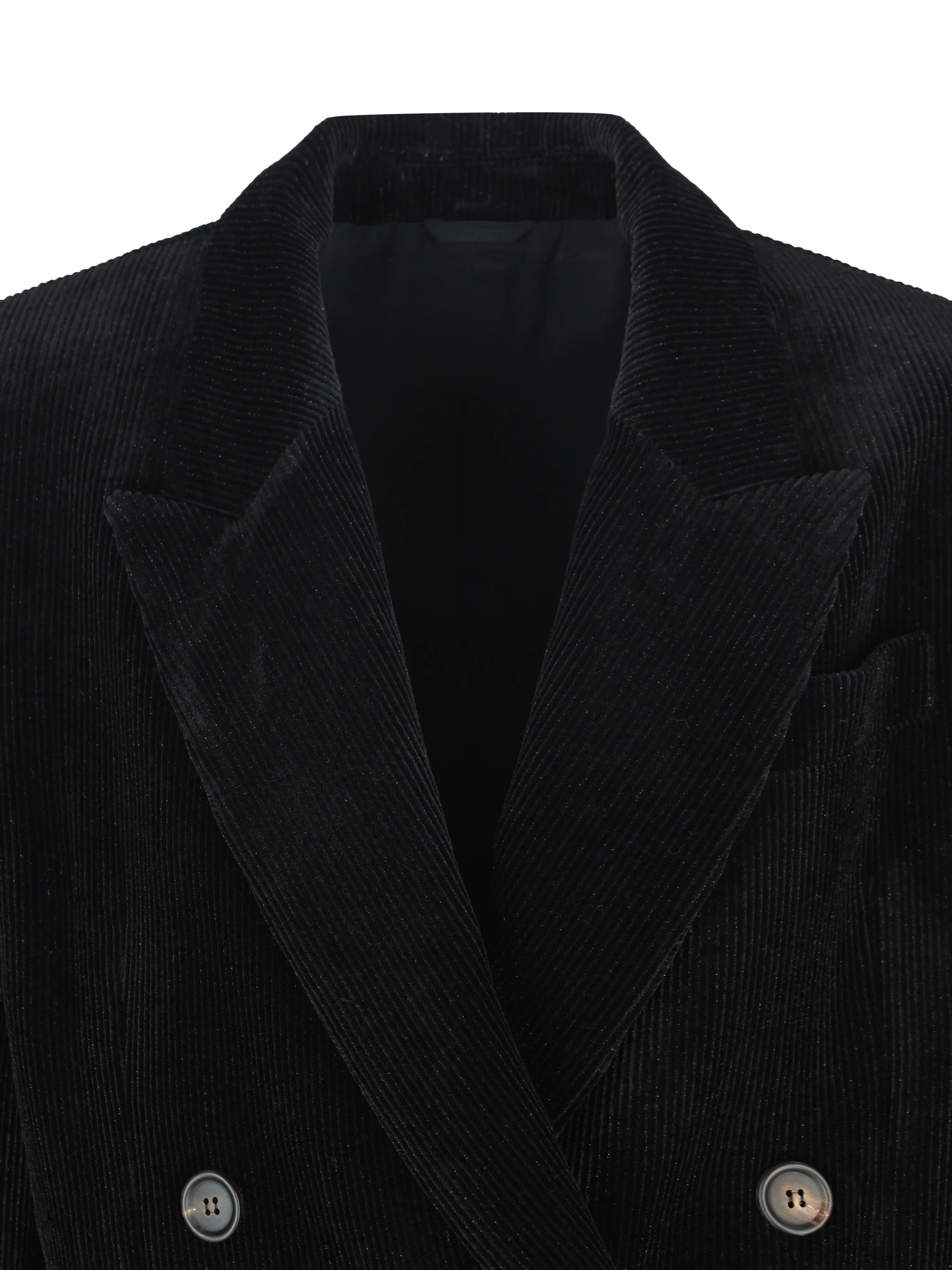 Giacca in velluto a coste Sparkling con monile MG5687369 C101 BRUNELLO CUCINELLI 
