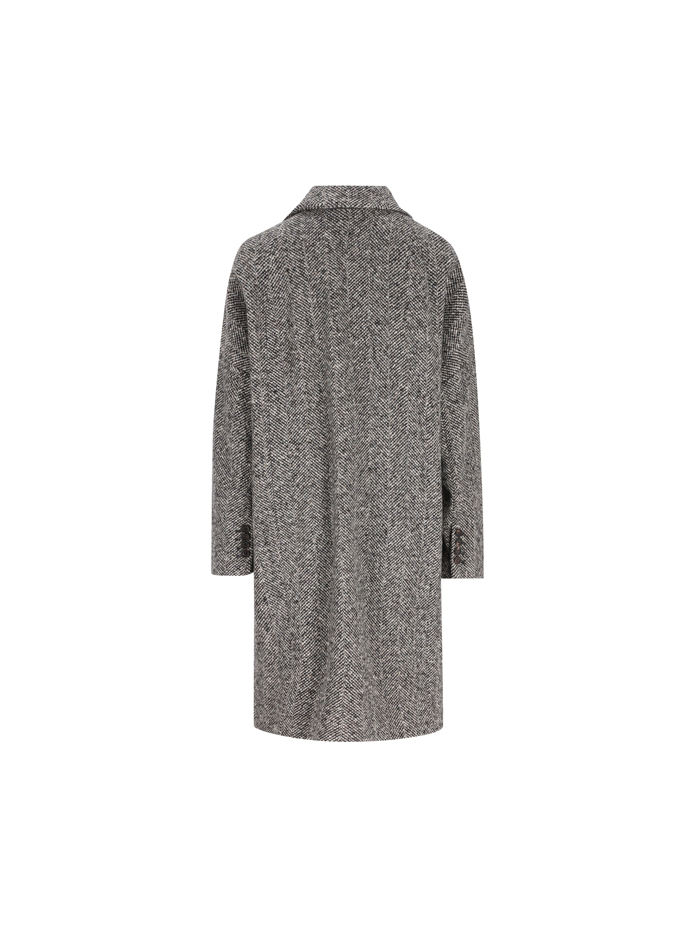 Cappotto realizzato in lana vergine e poliestere. MG5709954 C003 BRUNELLO CUCINELLI