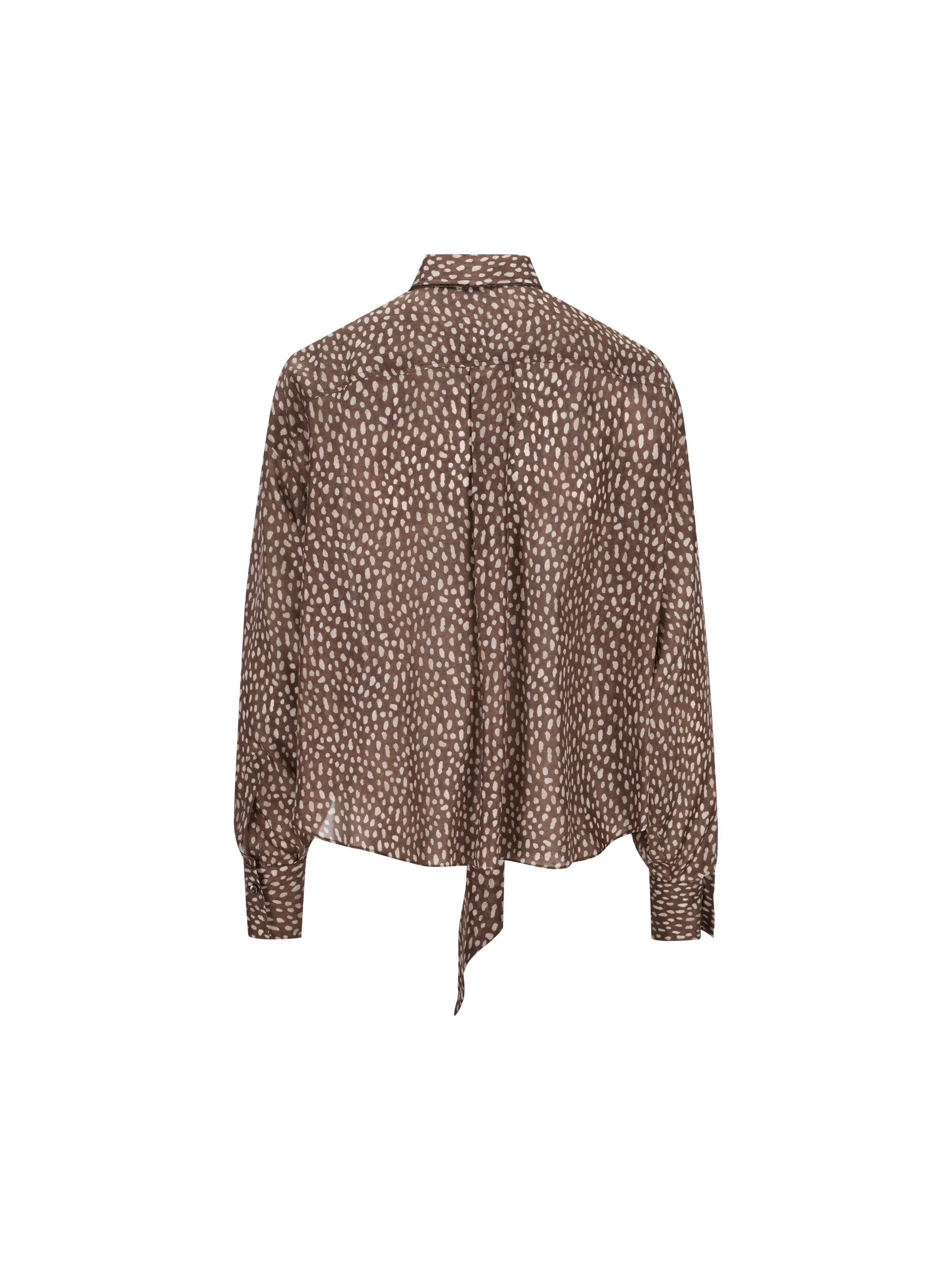 Camicia realizzata in seta. MG962M2Z06 C006 BRUNELLO CUCINELLI 