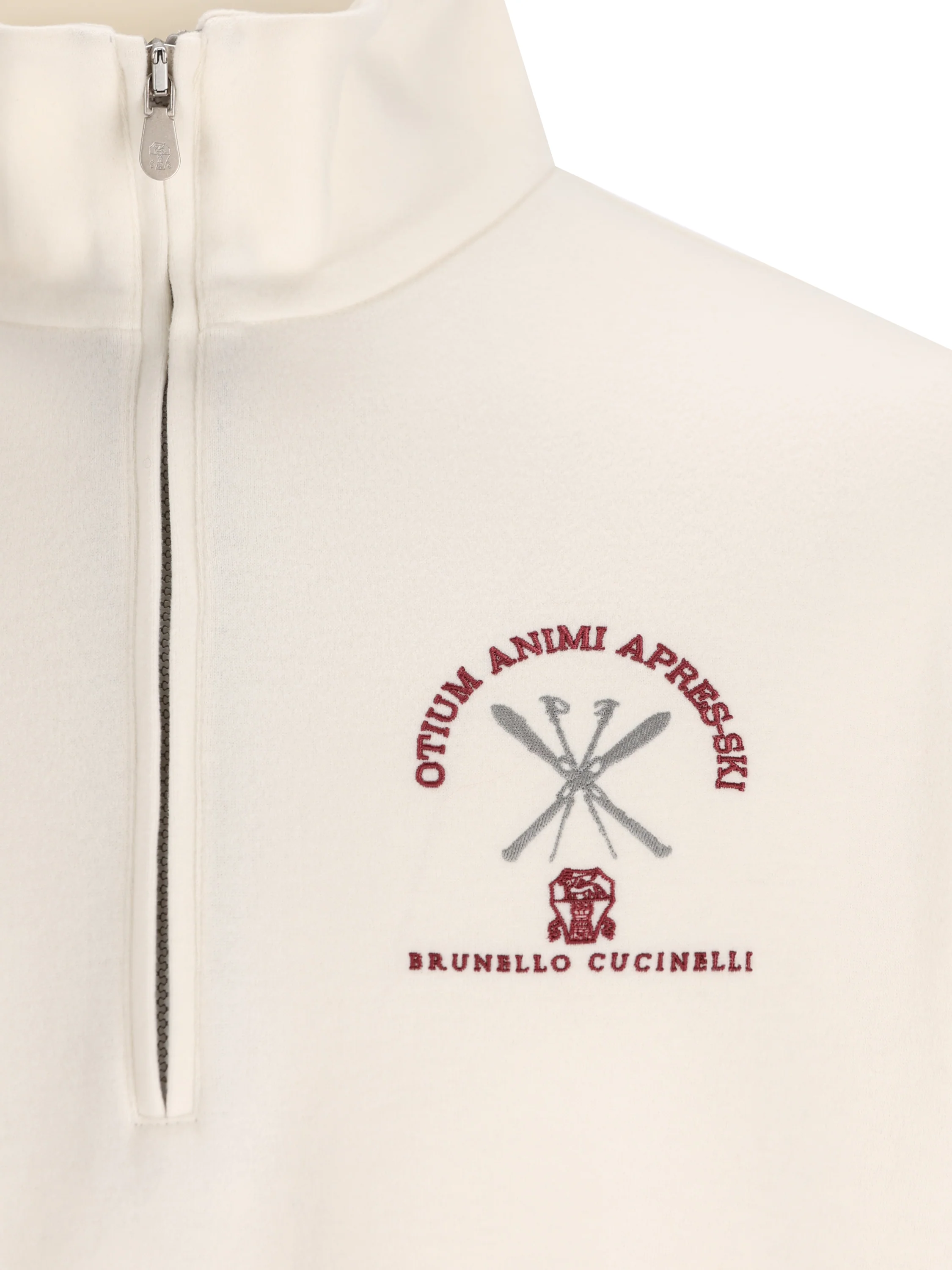 Maglia Dolcevita con Zip in Lana MM840KT61 C8240 BRUNELLO CUCINELLI 