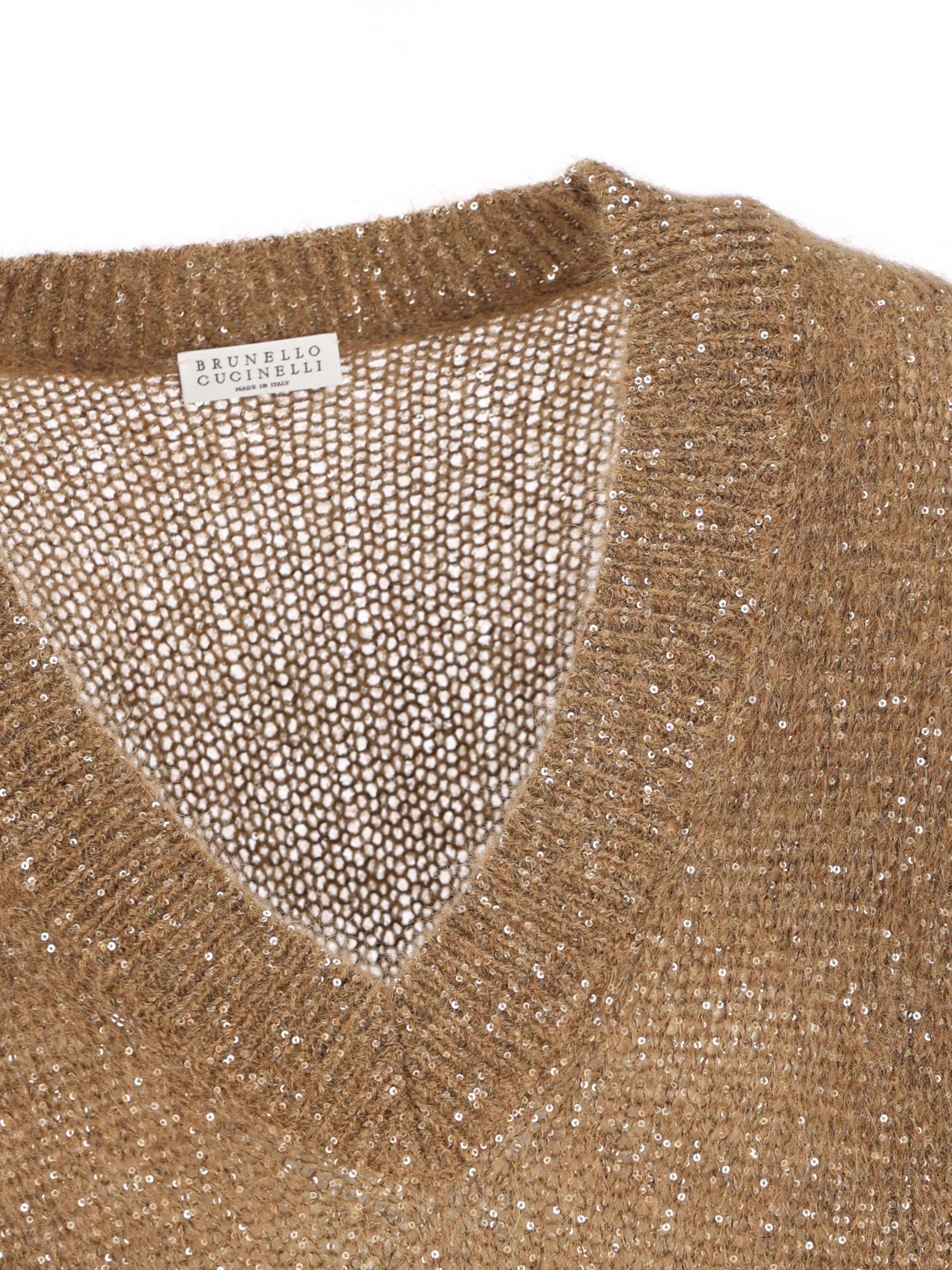 Maglia realizzata in poliammide. MMS579702 C9918 BRUNELLO CUCINELLI