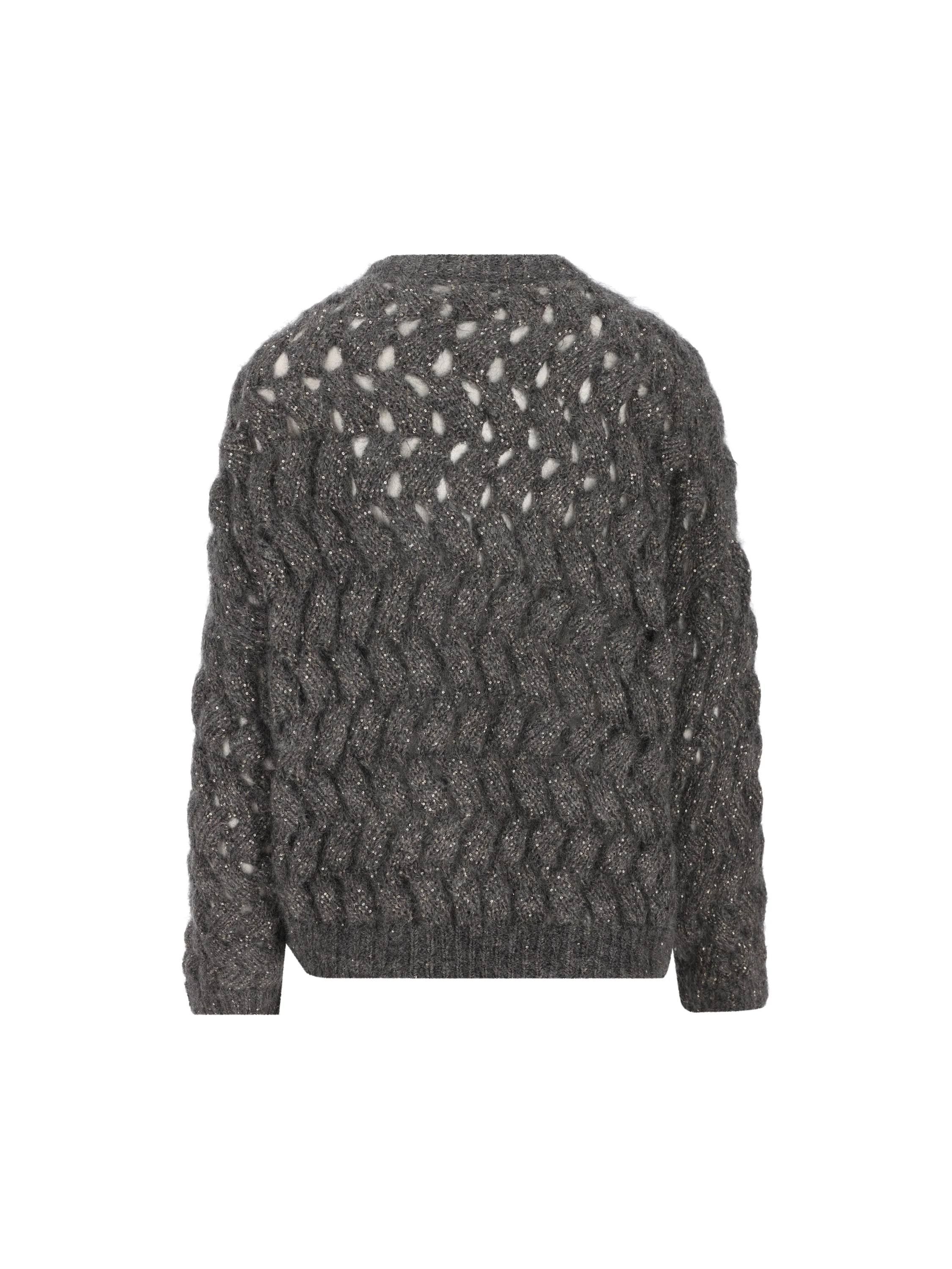 Maglia realizzata in mohair e poliammide. MNT347520 CGD77 BRUNELLO CUCINELLI 