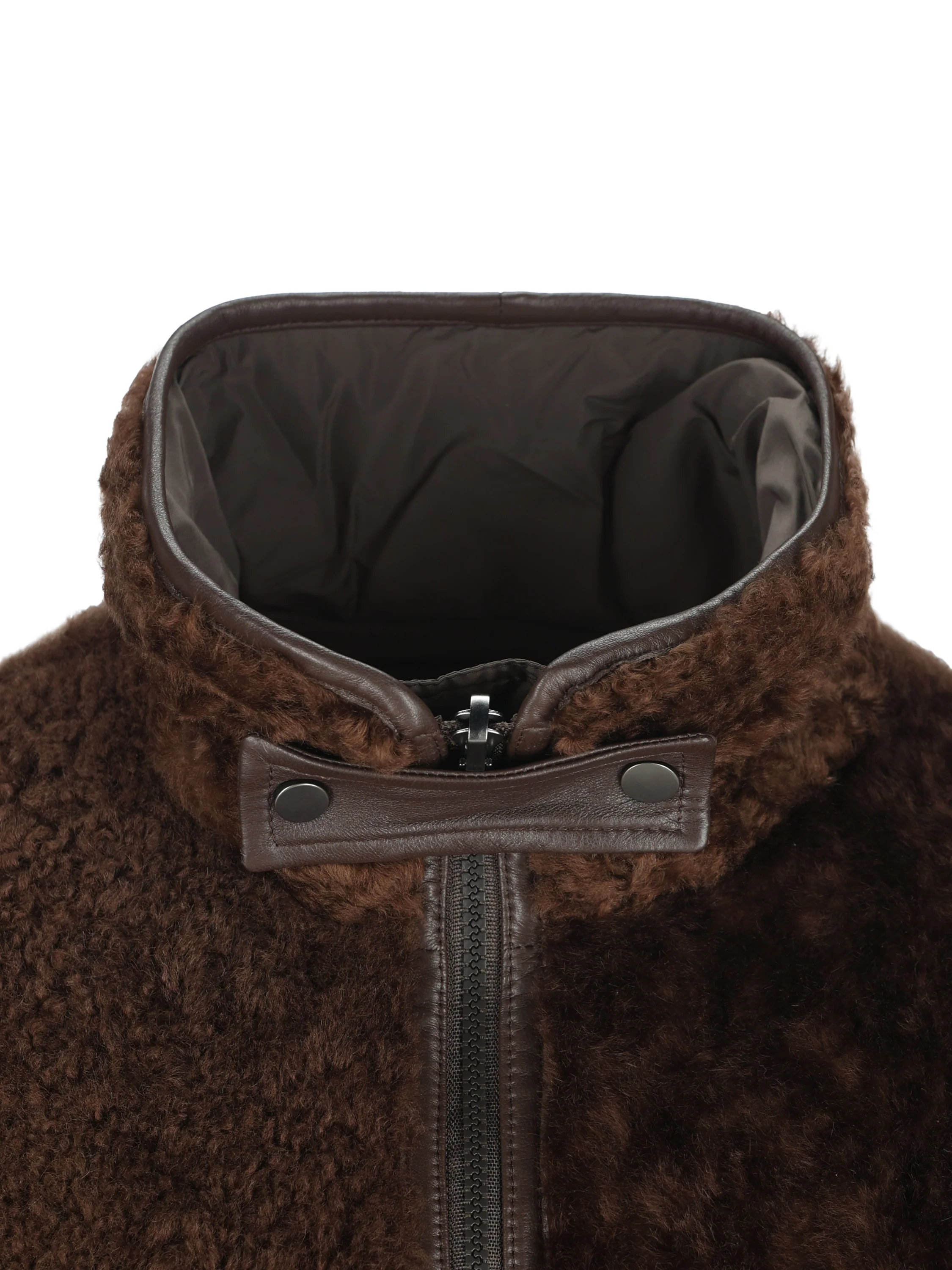 Capospalla realizzata in shearling. MPMBP7225 C9806 BRUNELLO CUCINELLI 