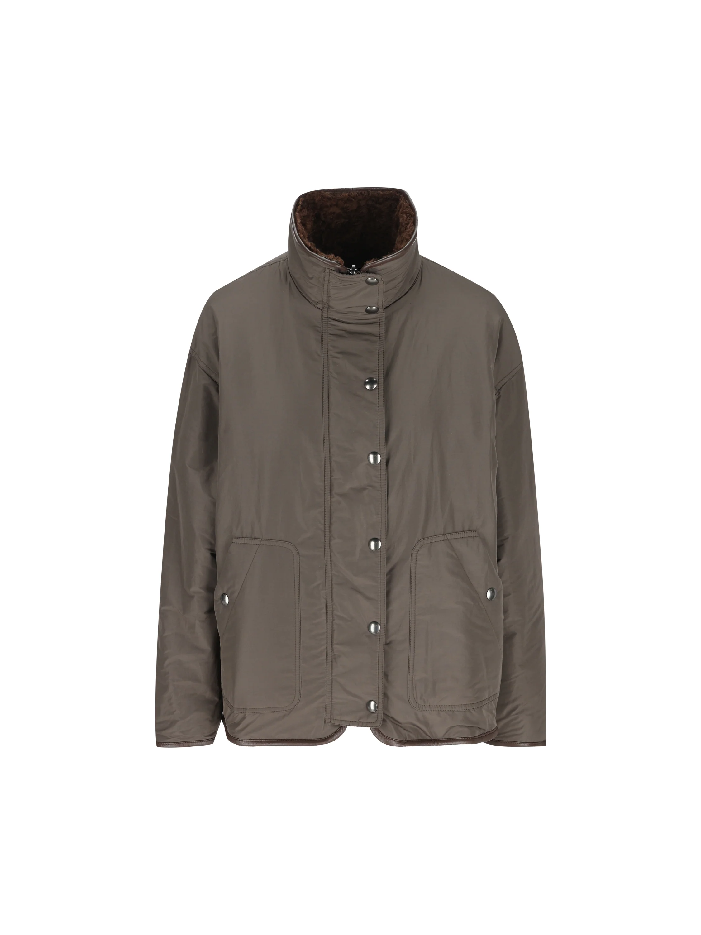 Capospalla realizzata in shearling. MPMBP7225 C9806 BRUNELLO CUCINELLI 