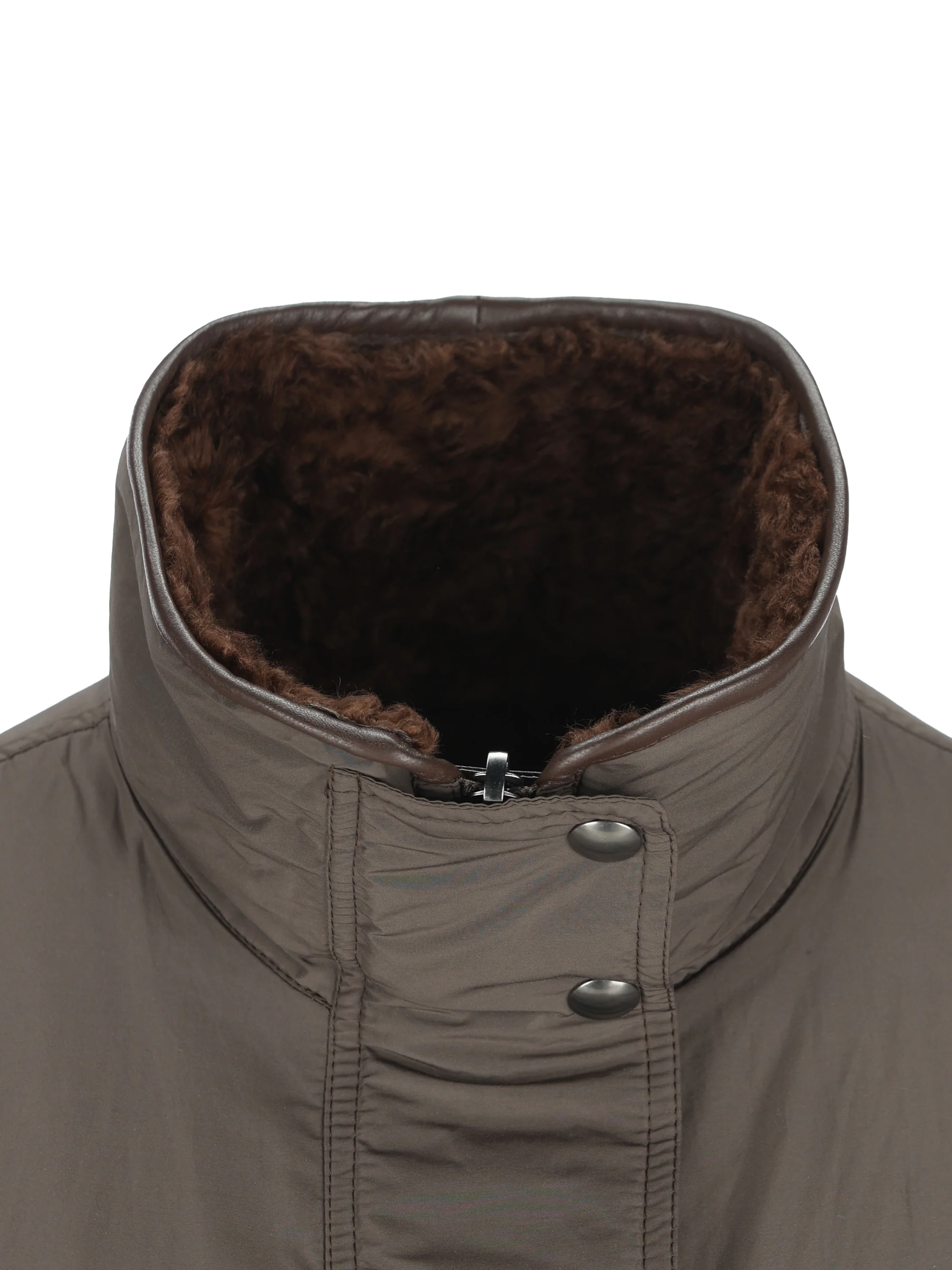 Capospalla realizzata in shearling. MPMBP7225 C9806 BRUNELLO CUCINELLI 