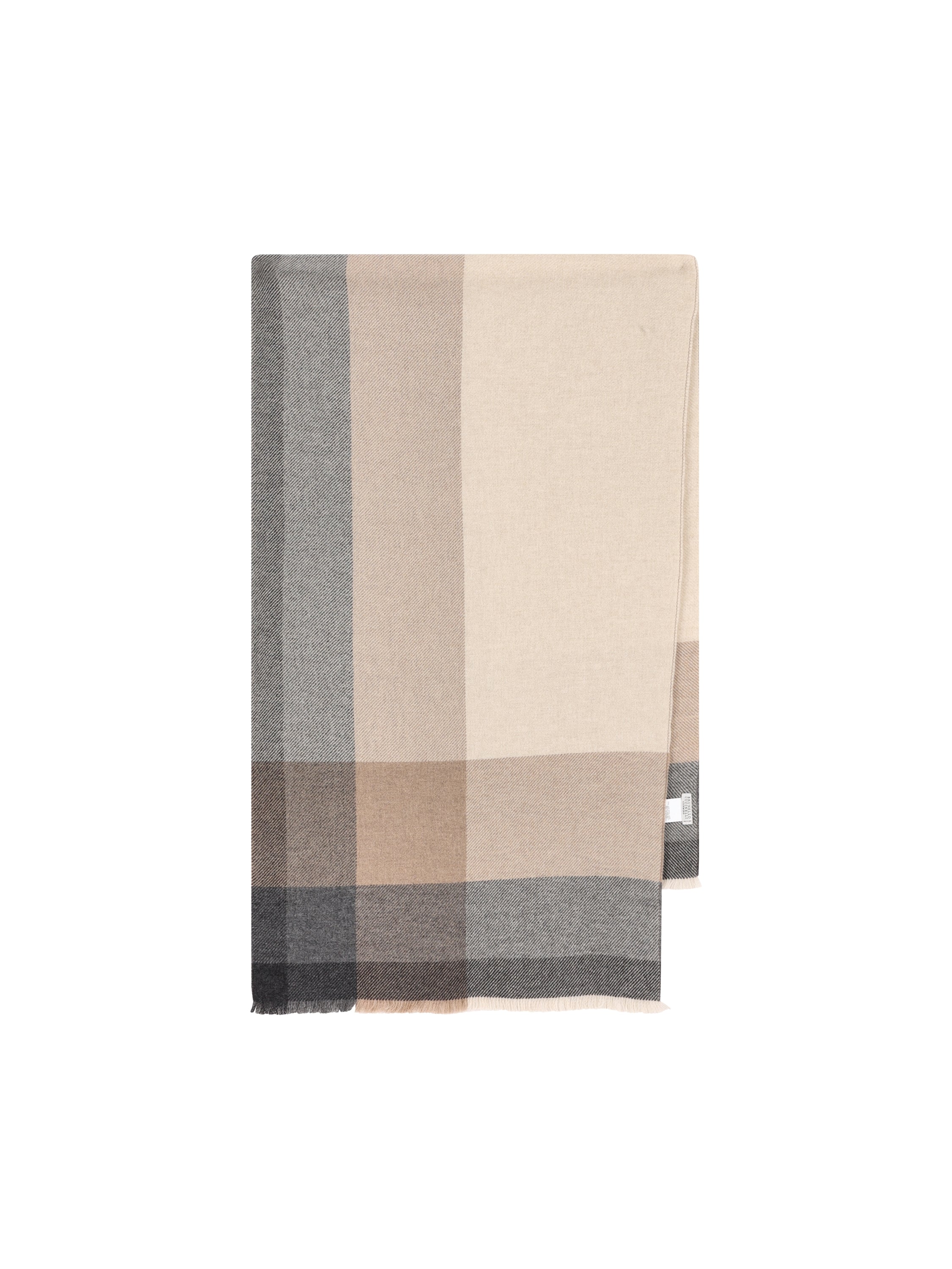 Sciarpa in lana e cashmere. MSC666AG CM872 BRUNELLO CUCINELLI 