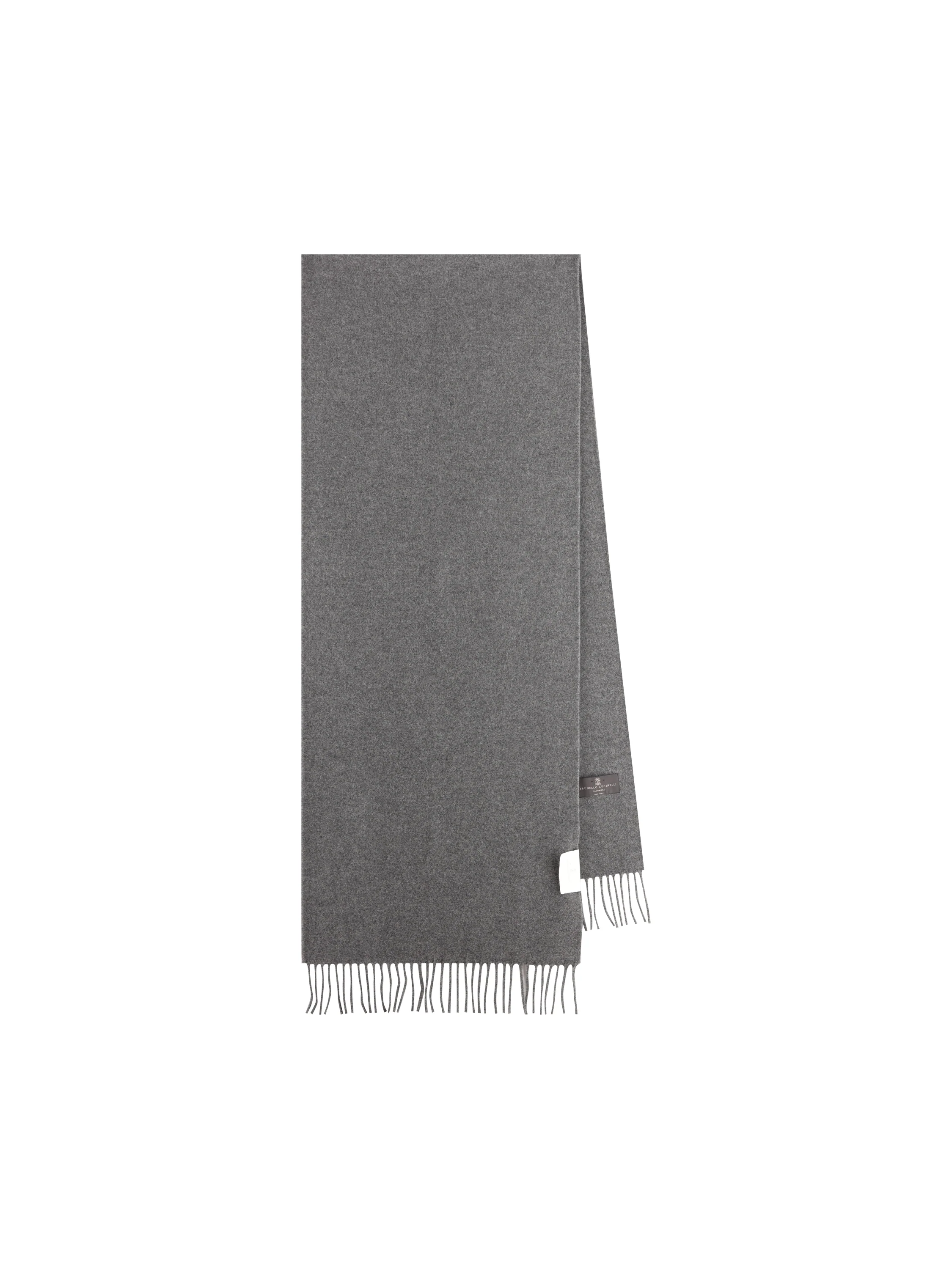 Sciarpa in cashmere con frange MSCDVSW01 C079 BRUNELLO CUCINELLI 