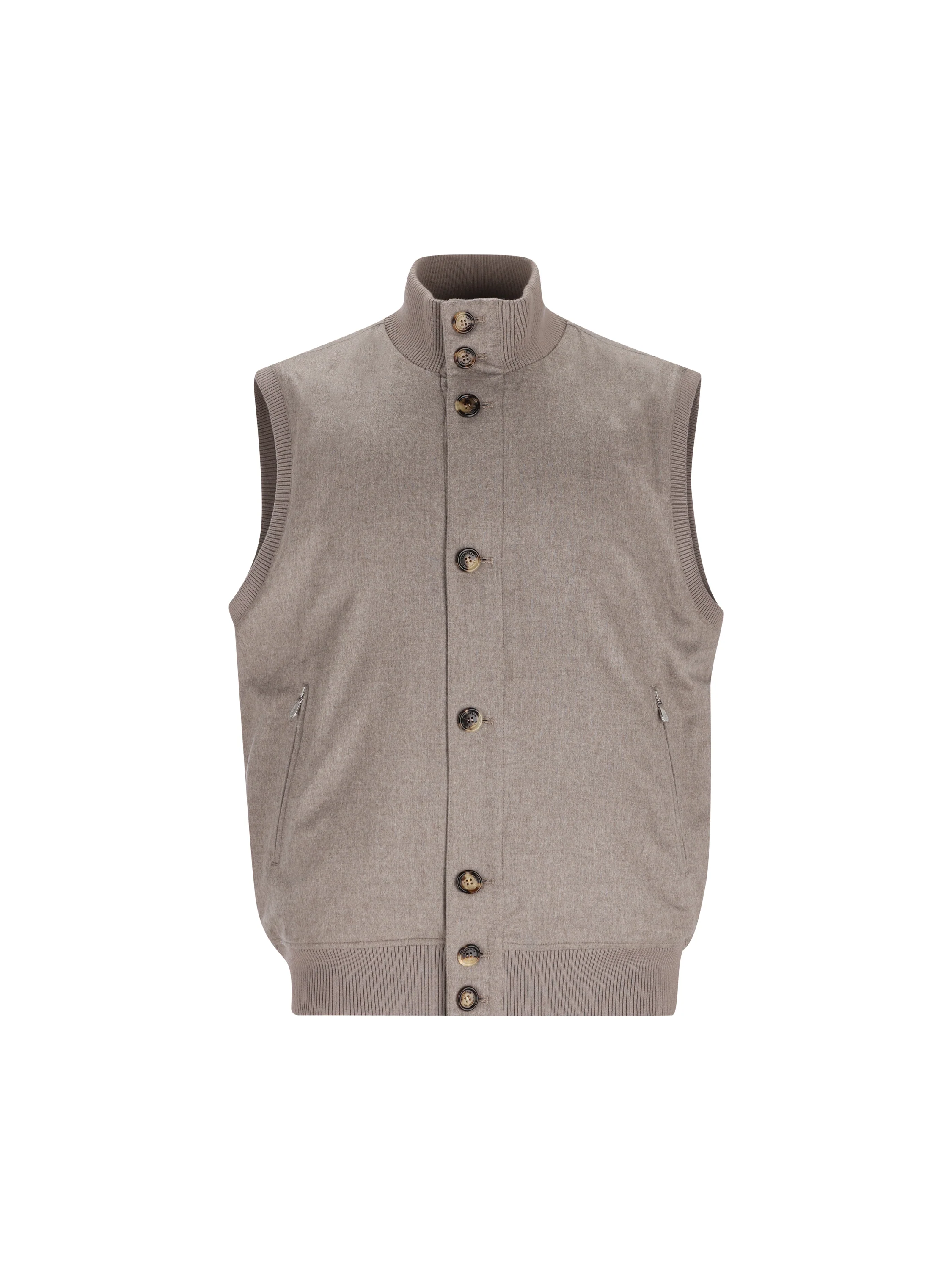 Gilet in cashmere MV4216000 CJW71 BRUNELLO CUCINELLI 