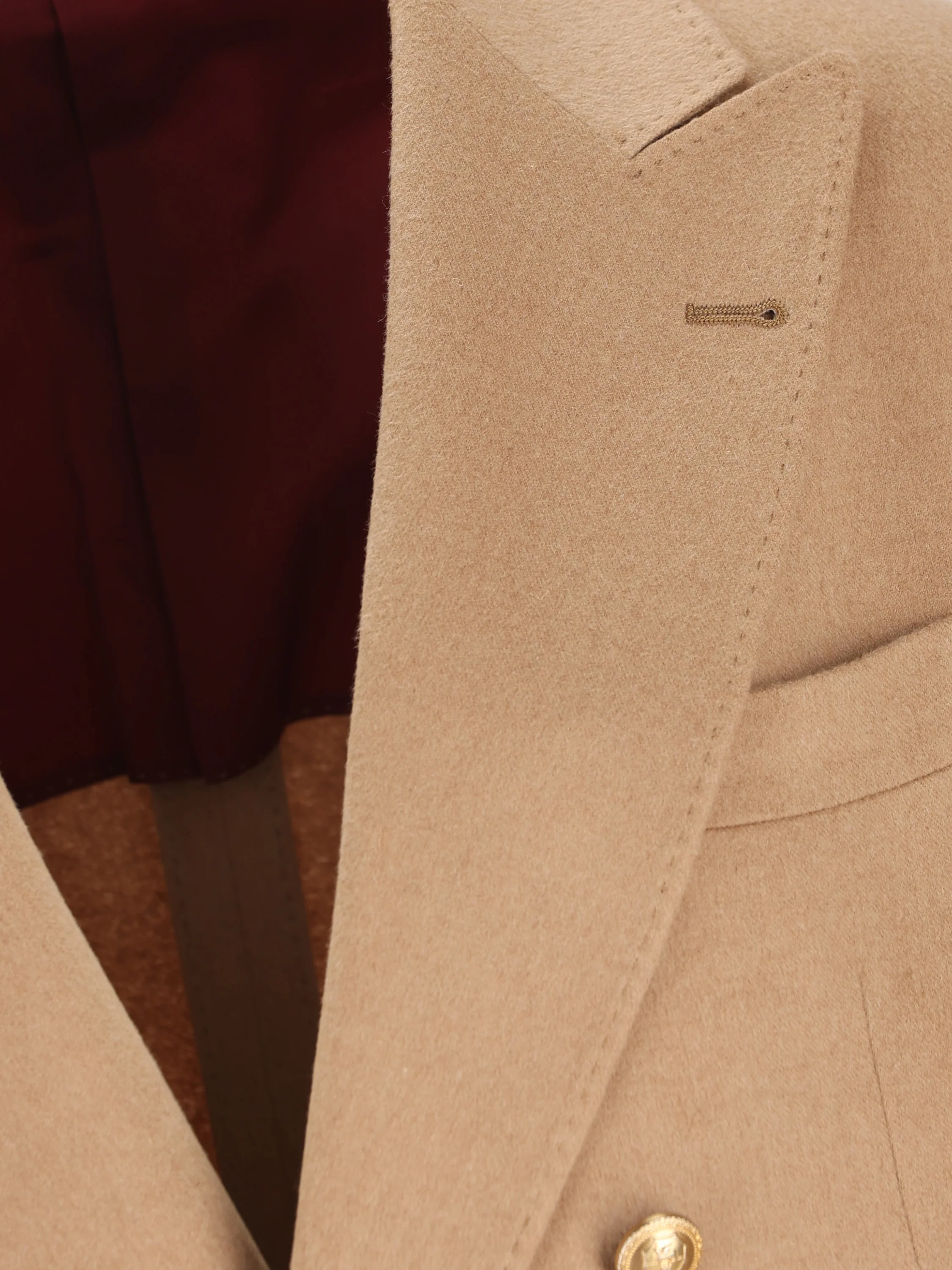 Blazer realizzato in cammello. MV4377BPDG C001 BRUNELLO CUCINELLI 