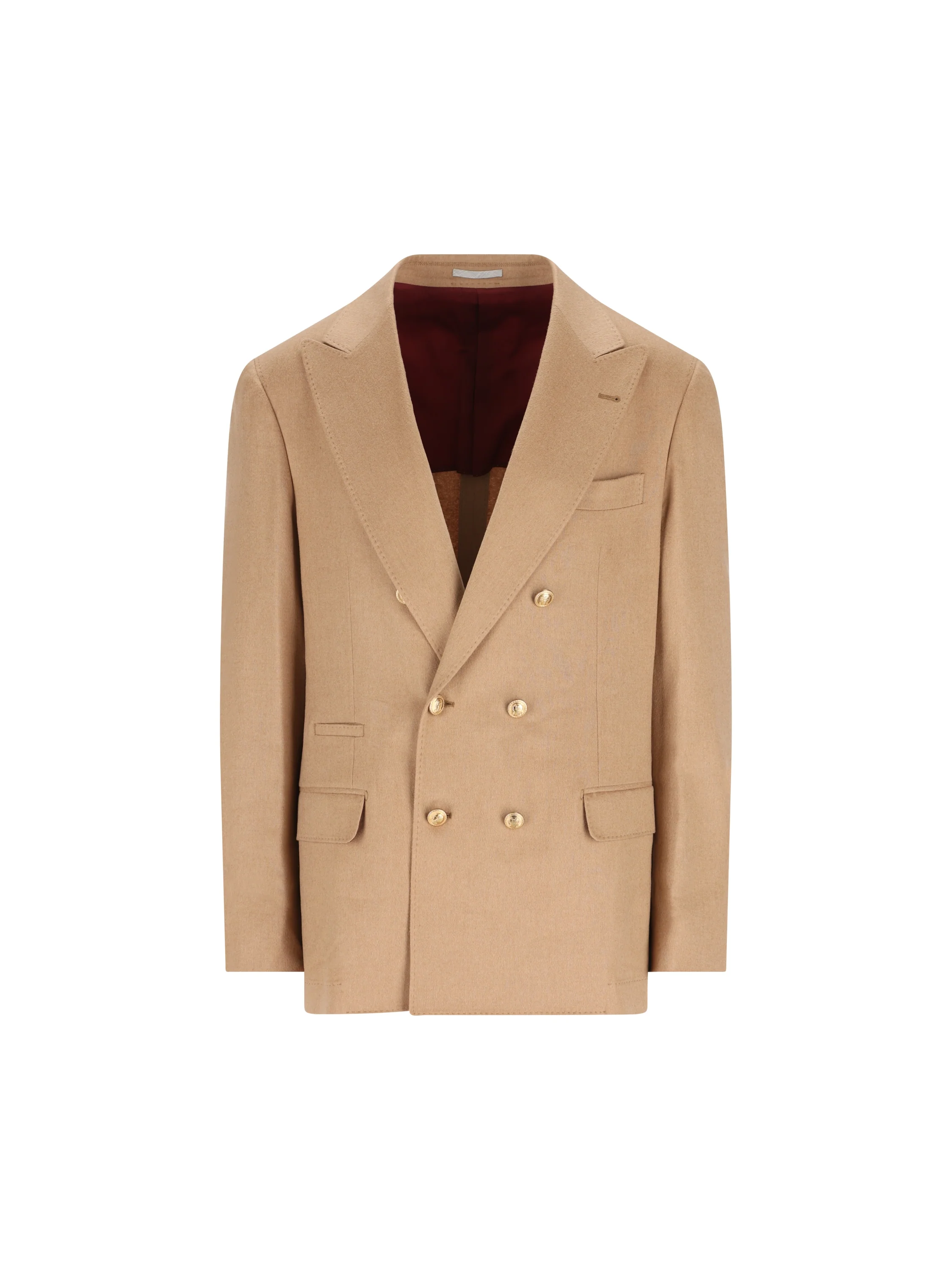 Blazer realizzato in cammello. MV4377BPDG C001 BRUNELLO CUCINELLI 