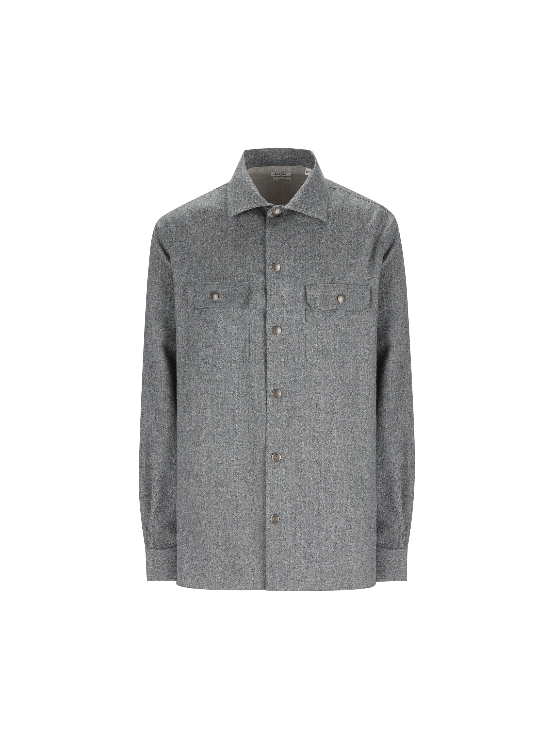 Overshirt realizzata in lana MY6660721 C002 BRUNELLO CUCINELLI 