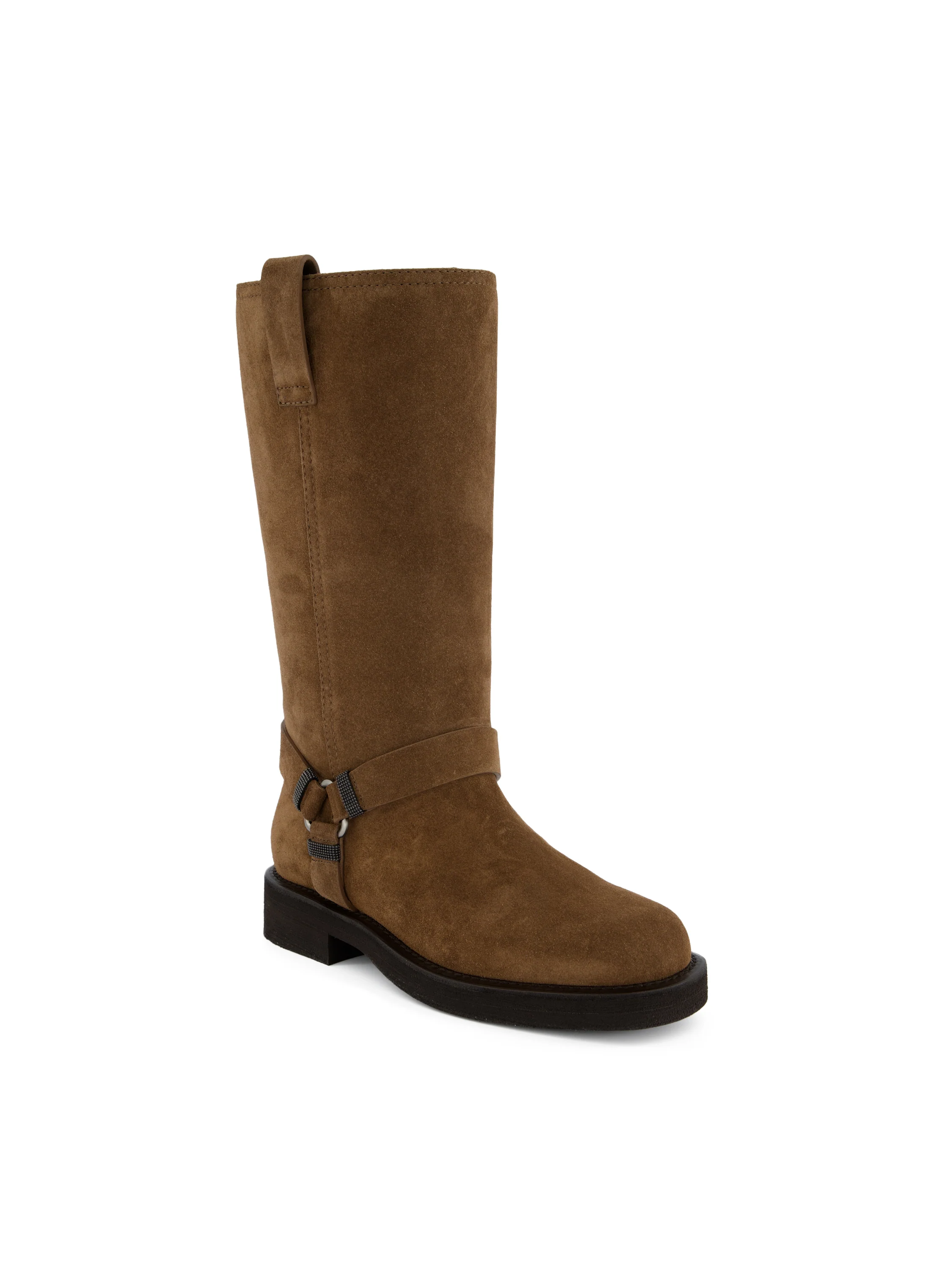Stivali realizzati in camoscio. MZSFG3408 C9773 BRUNELLO CUCINELLI