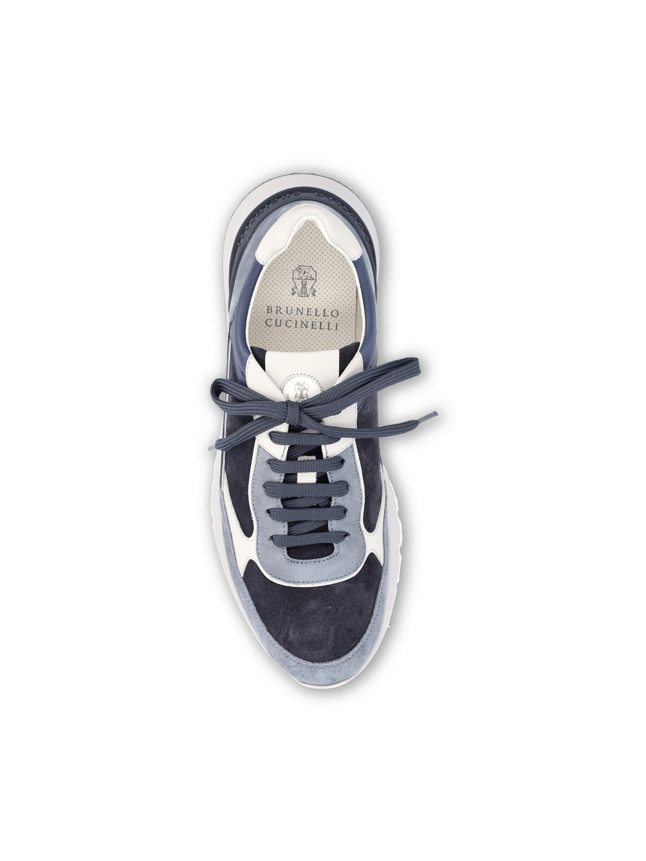 Sneakers realizzate in pelle. MZUSNEO355 CVV29 BRUNELLO CUCINELLI