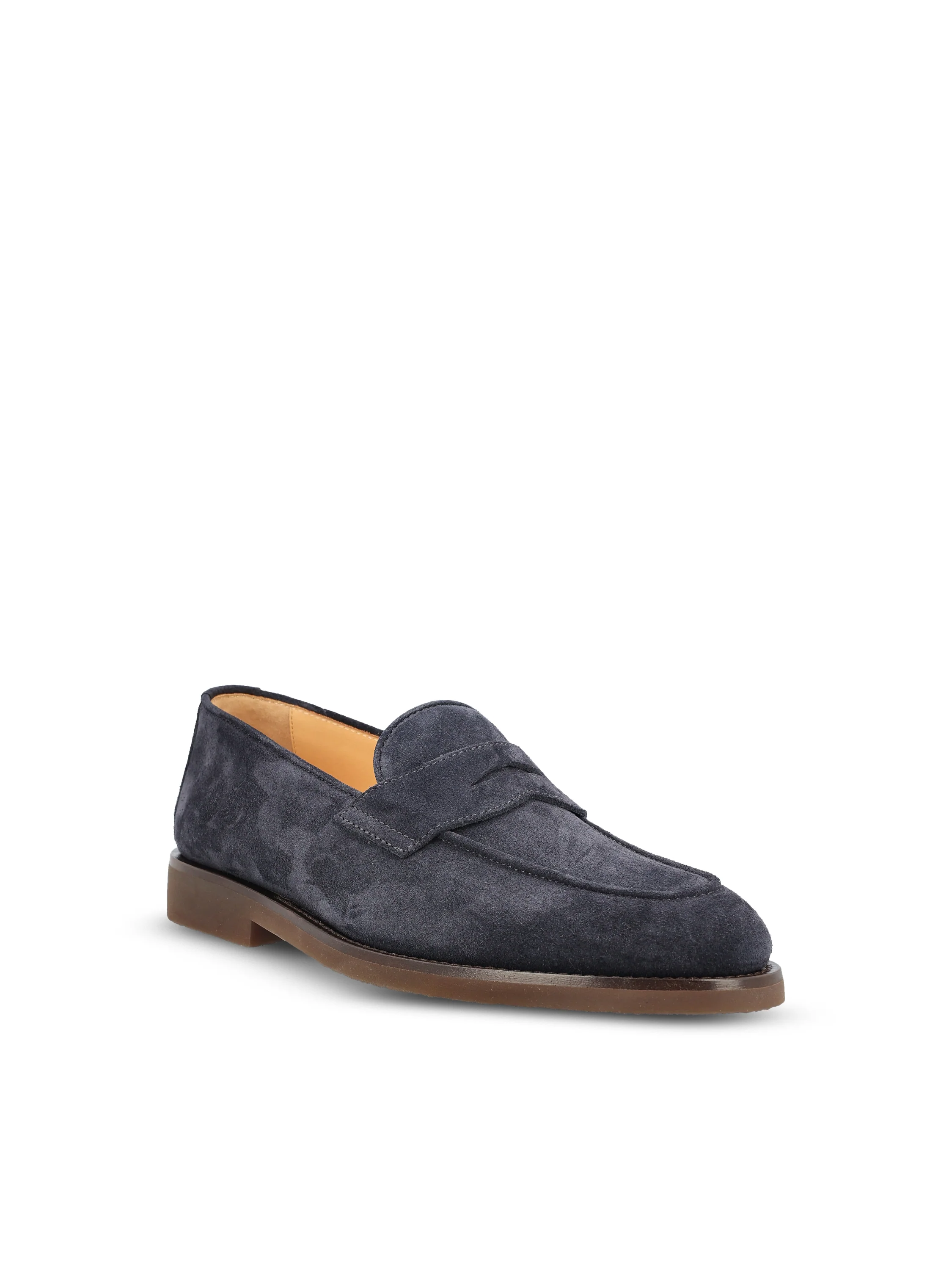 Mocassini realizzati in camoscio. MZUSOLE670 C9834 BRUNELLO CUCINELLI