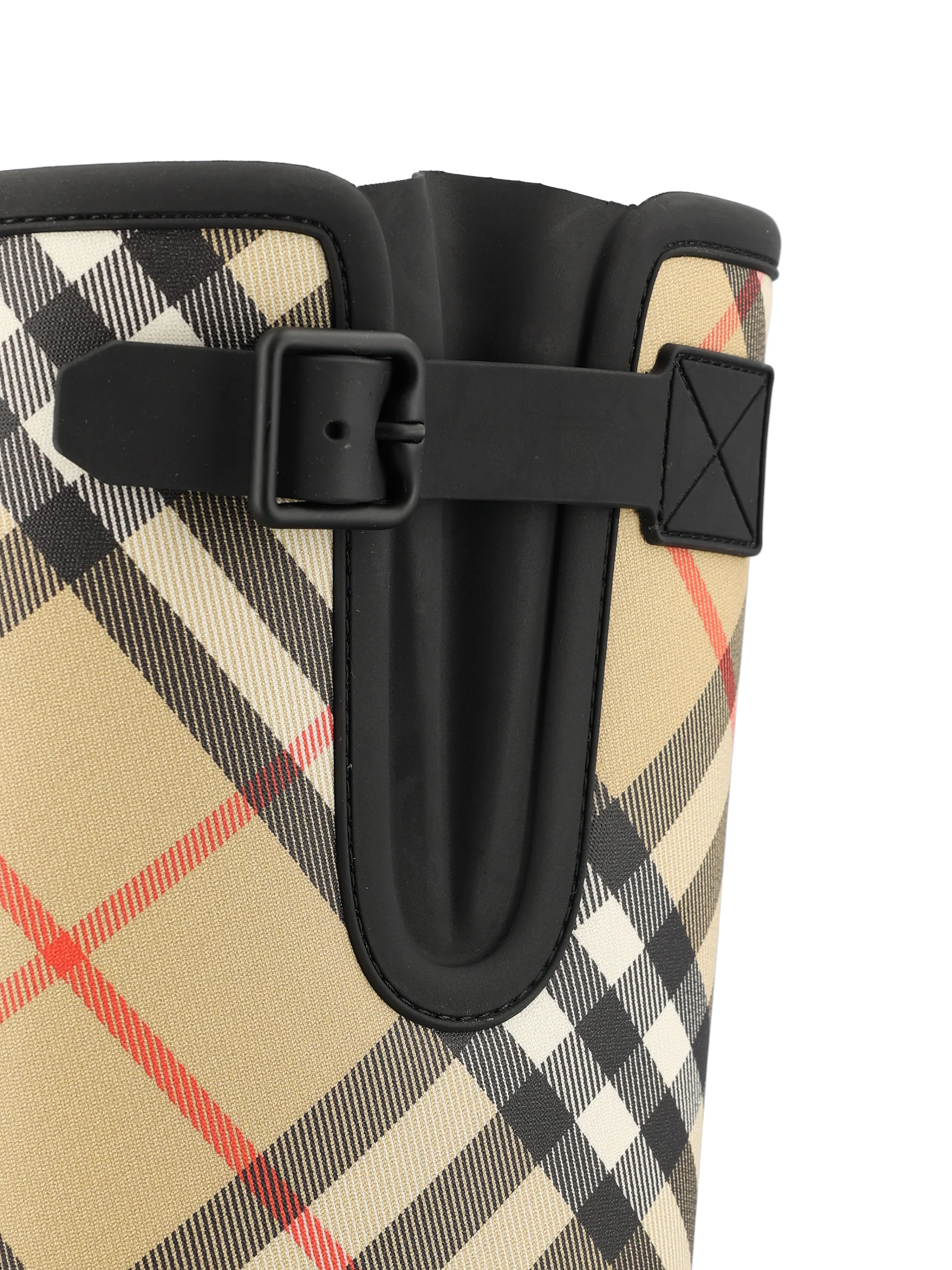 Stivali da pioggia realizzati in Italia in misto gomma e nylon. 8111677 A1189 BURBERRY