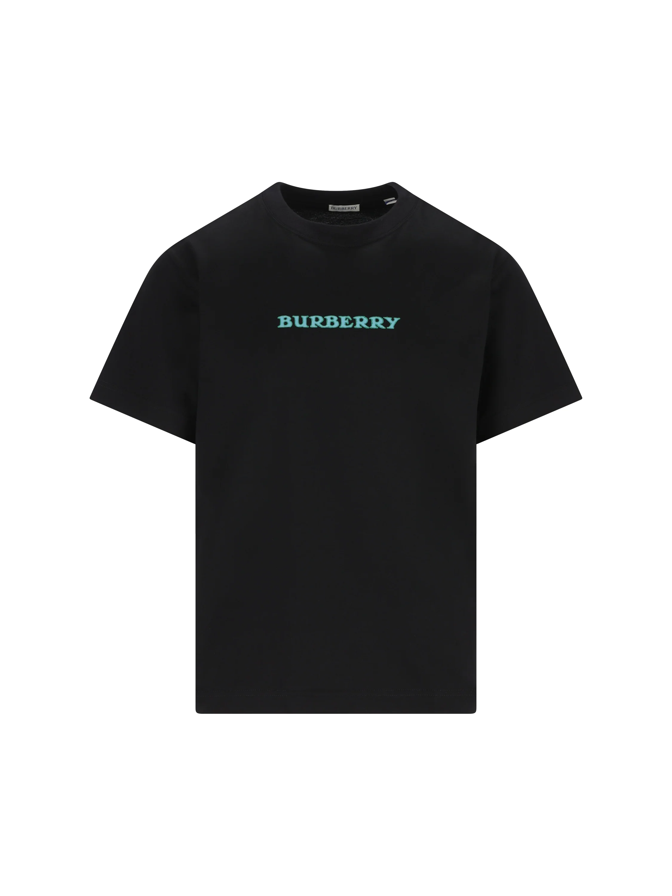 T-shirt girocollo in jersey di cotone. 8128068 A1189 BURBERRY 