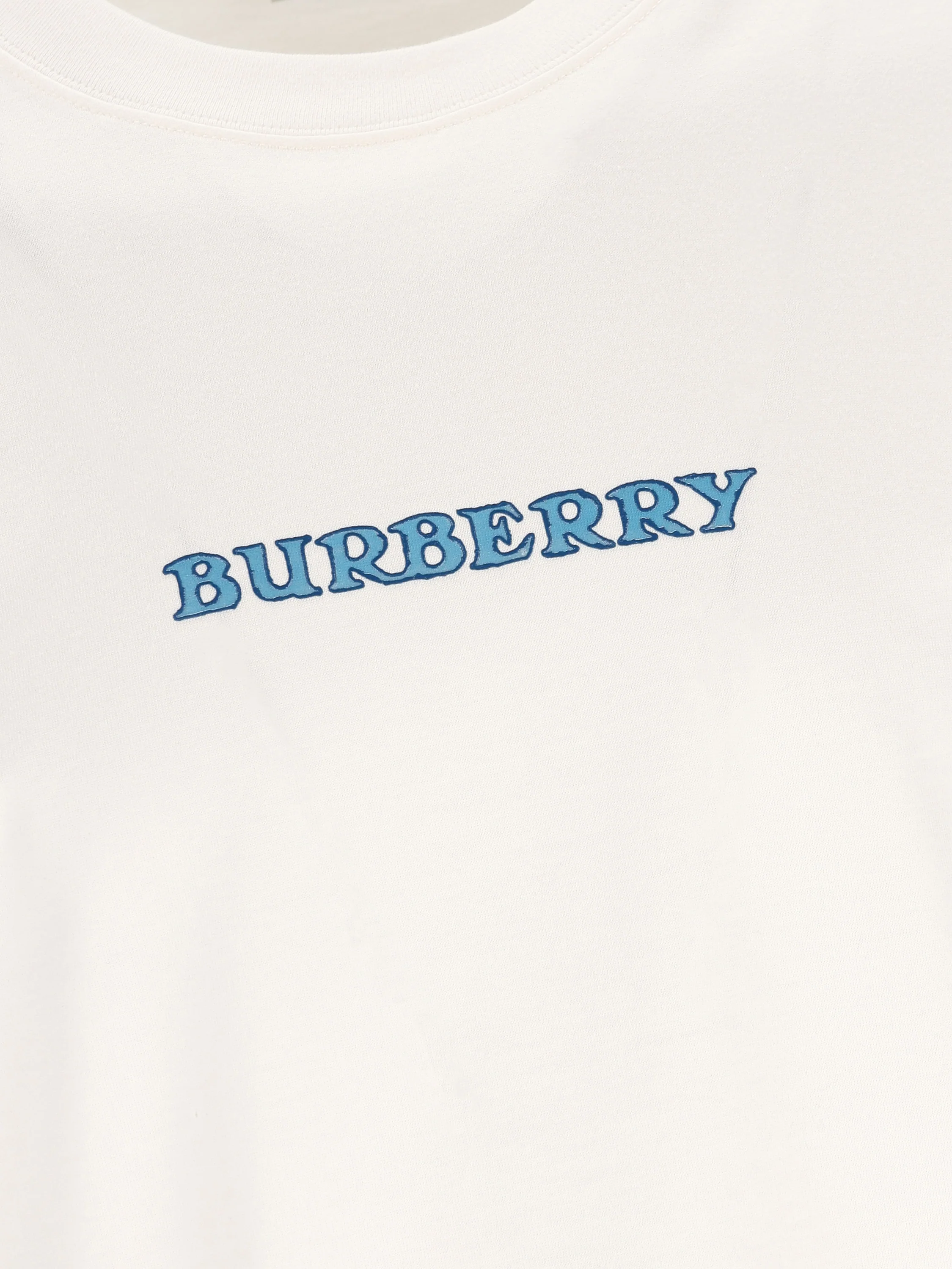 T-shirt in cotone. 8128069 B7078 BURBERRY 
