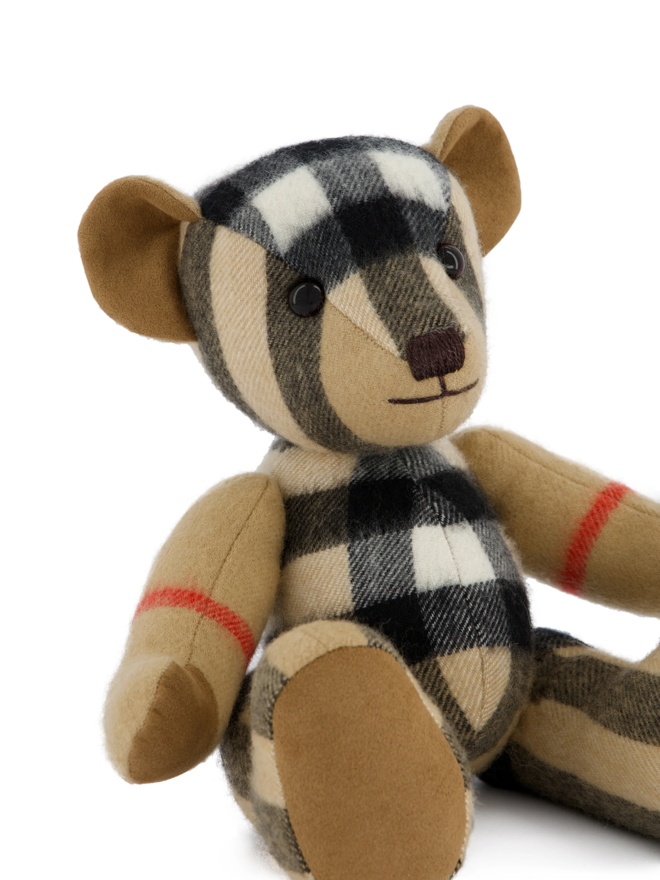 Orsetto realizzato in cashmere. 8131593 A7026 BURBERRY 