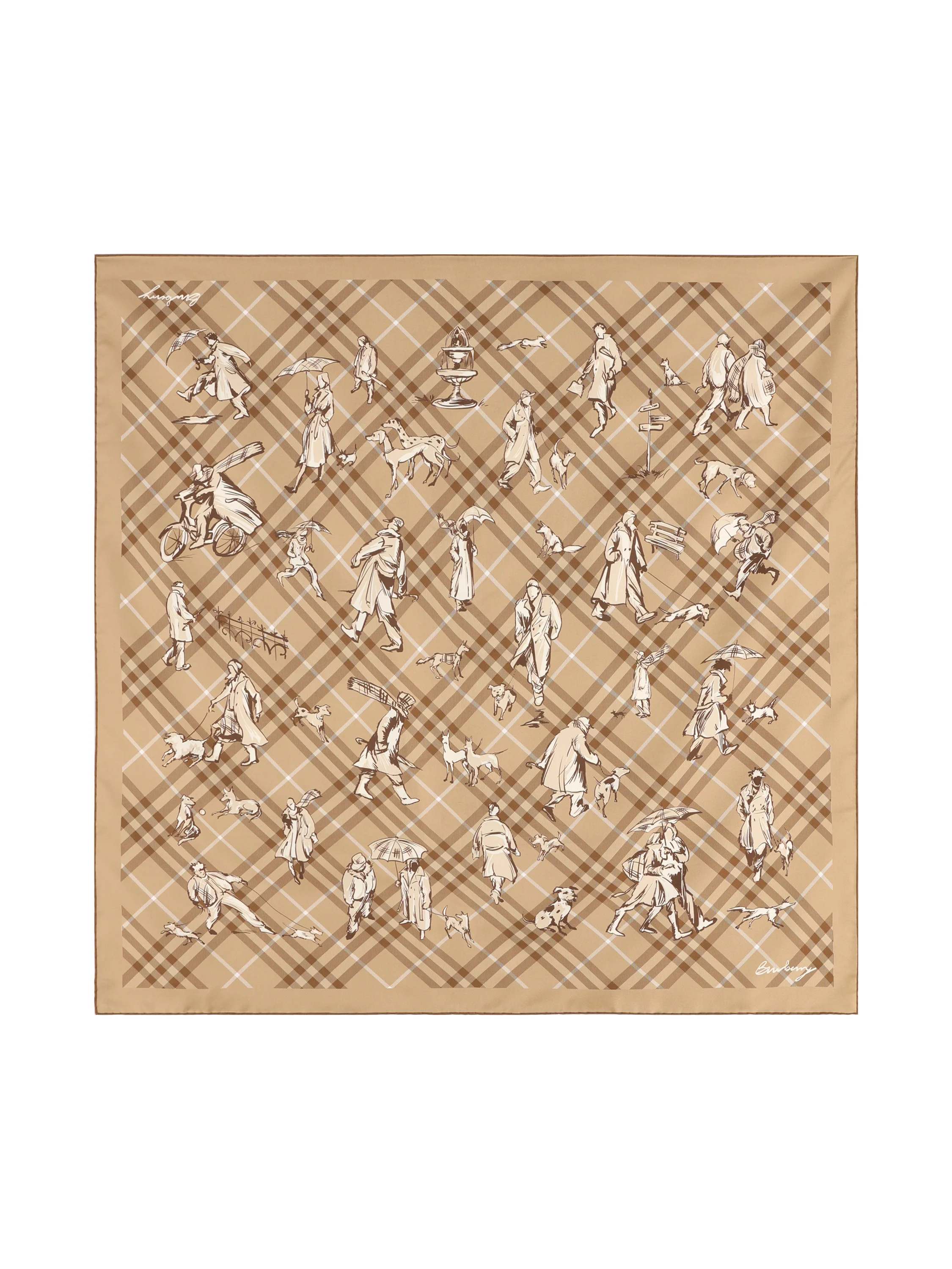 Foulard realizzato in seta. 8131637 C5055 BURBERRY 