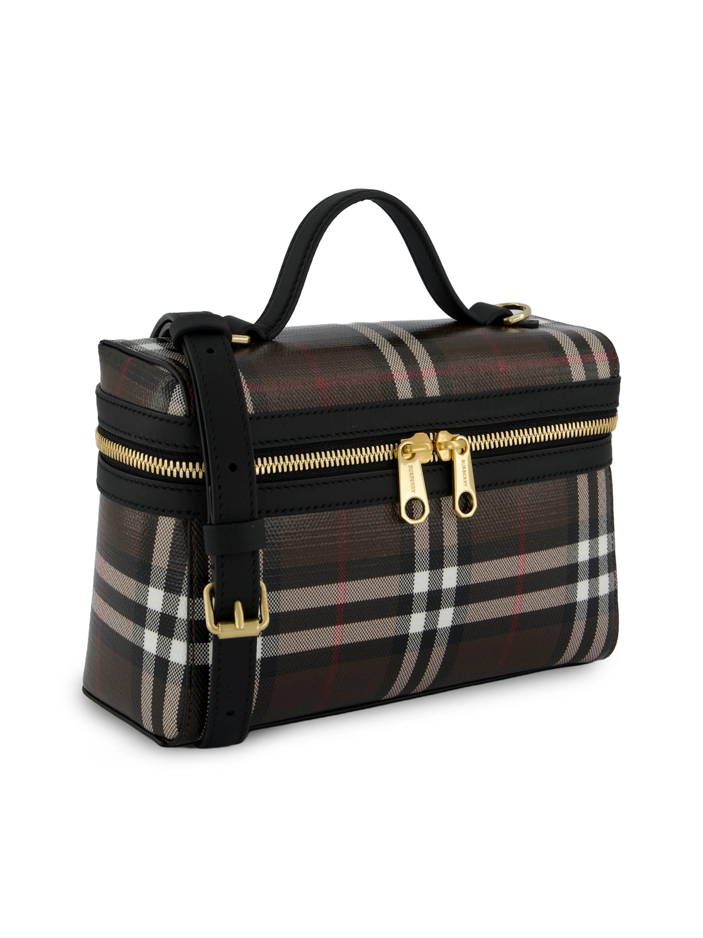 Borsa compatta realizzata in Italia in cotone spalmato 8132098 C6741 BURBERRY 