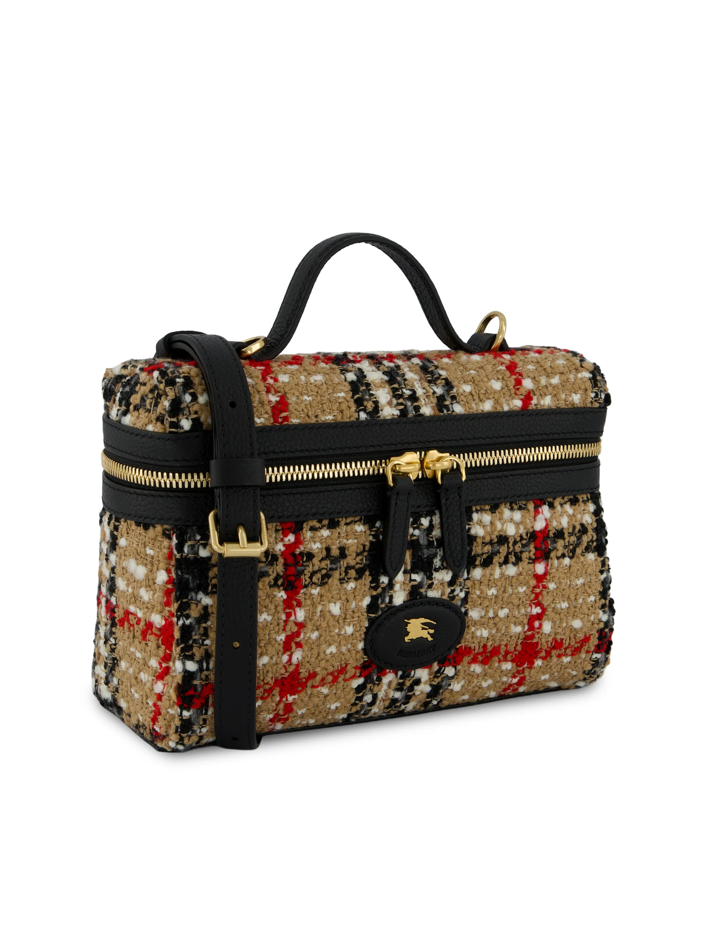 Borsa realizzata in Italia in bouclé di misto lana. 8132099 A2021 BURBERRY 