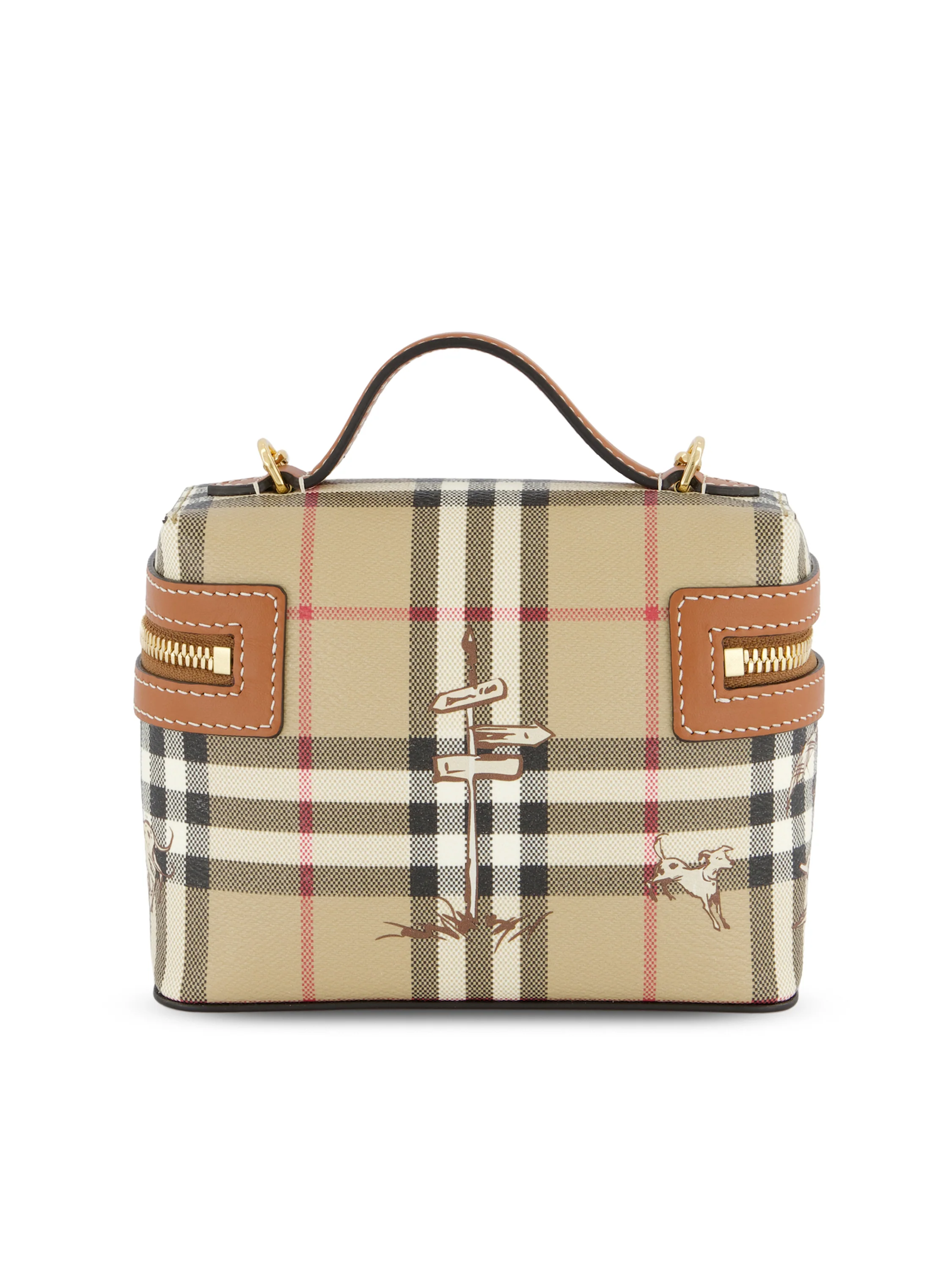 Borsa Vanity mini Check Mates 8132586 A7026 BURBERRY