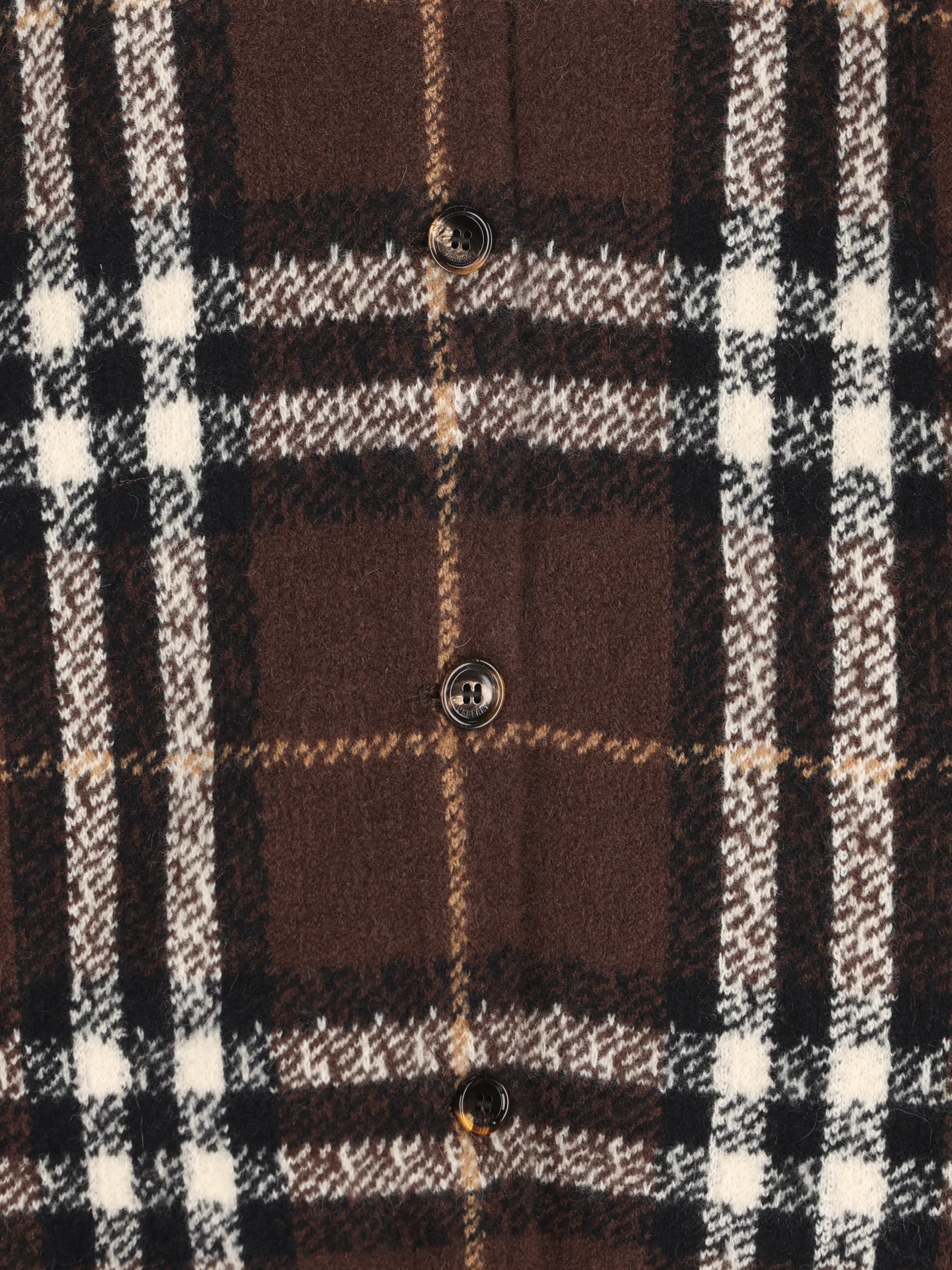Camicione in leggero cashmere double face. 8132877 C6550 BURBERRY