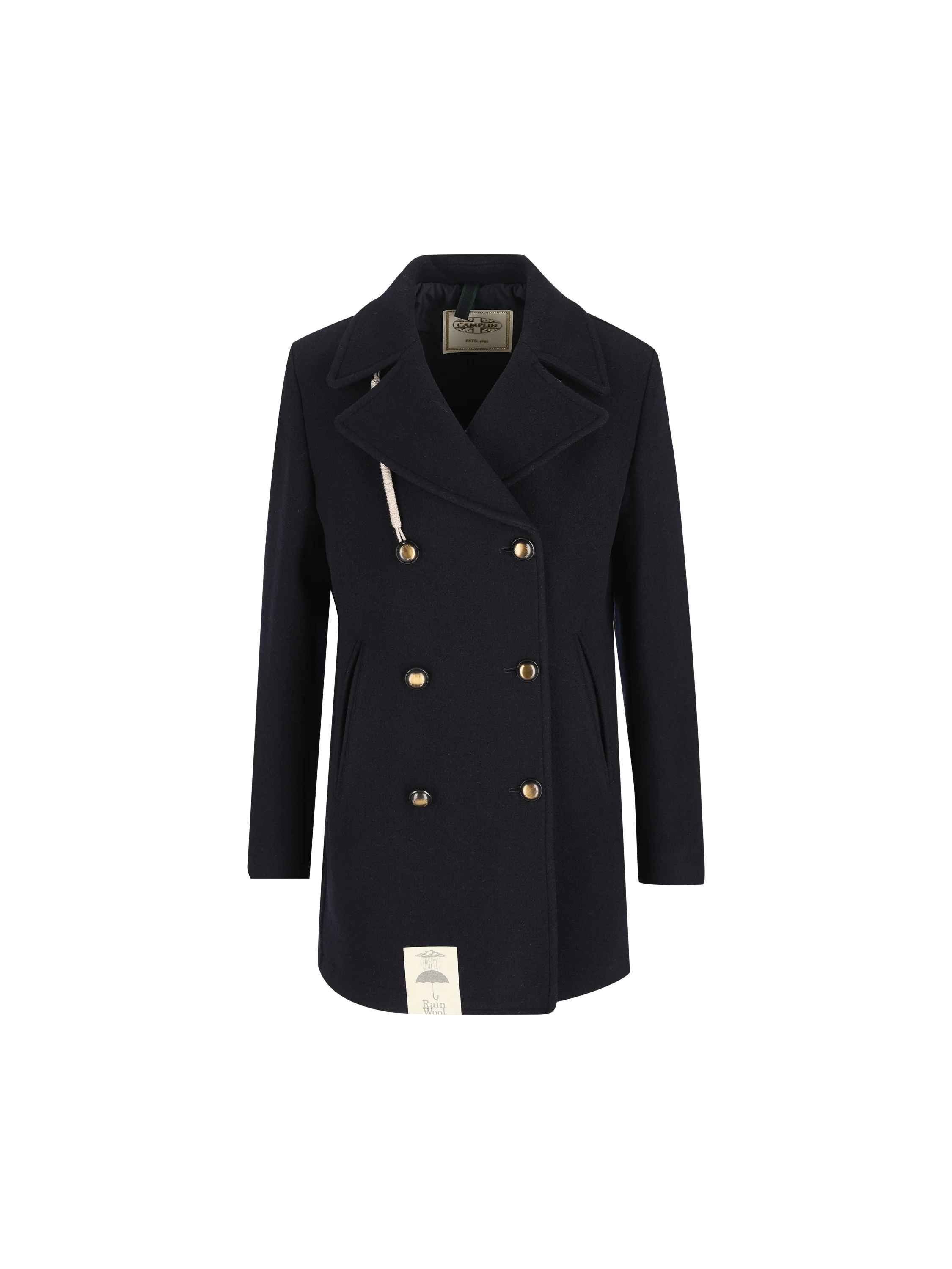 Cappotto realizzato in lana. 38340020 BN CAMPLIN 