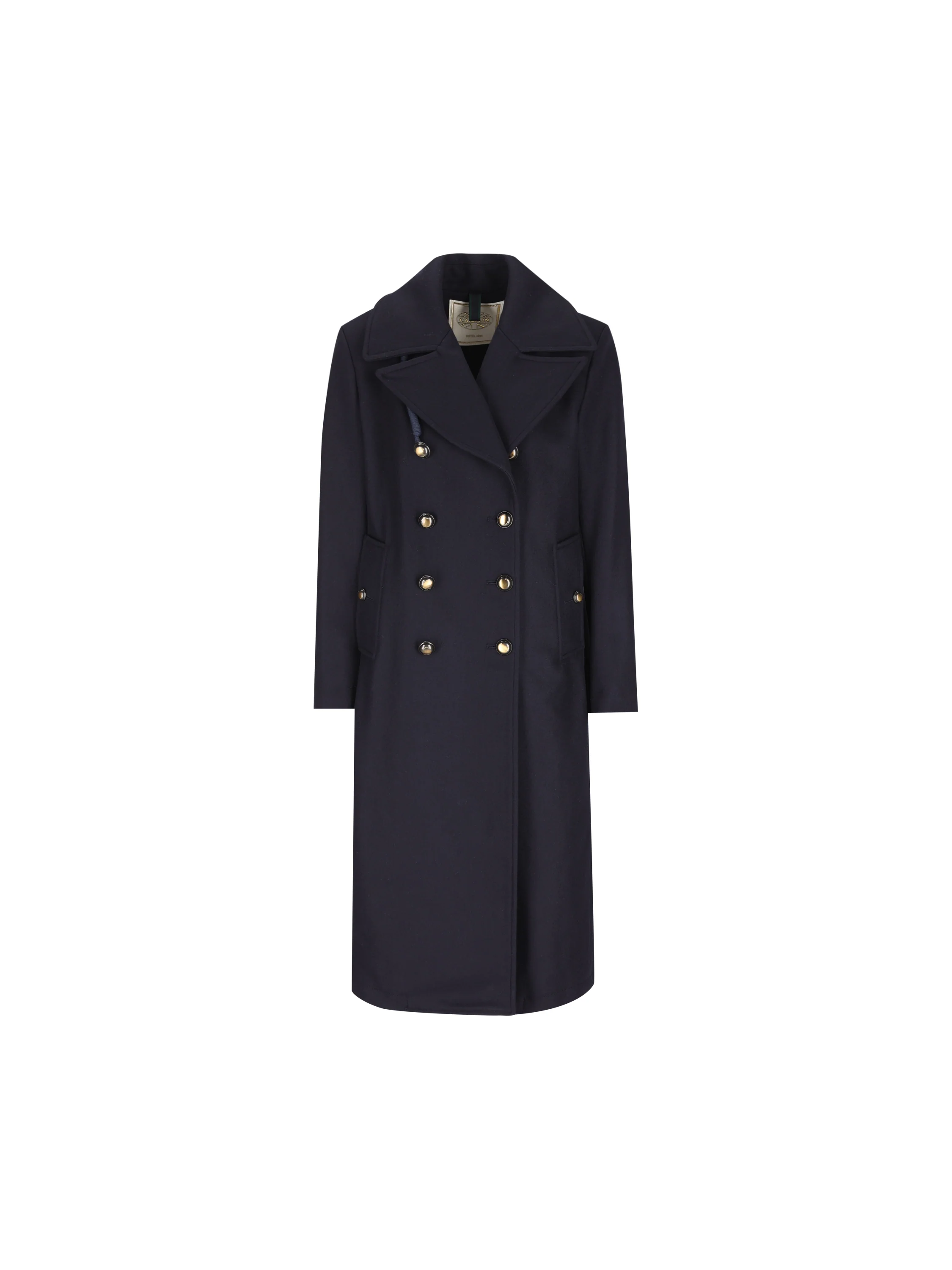 admiral - fCappotto Admiral-F Camplin in lana blu navy 38340130 881 CAMPLIN 