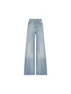 Jeans a gamba ampia e vita alta in denim di cotone CH26ADP01157 496 CHLOE' 