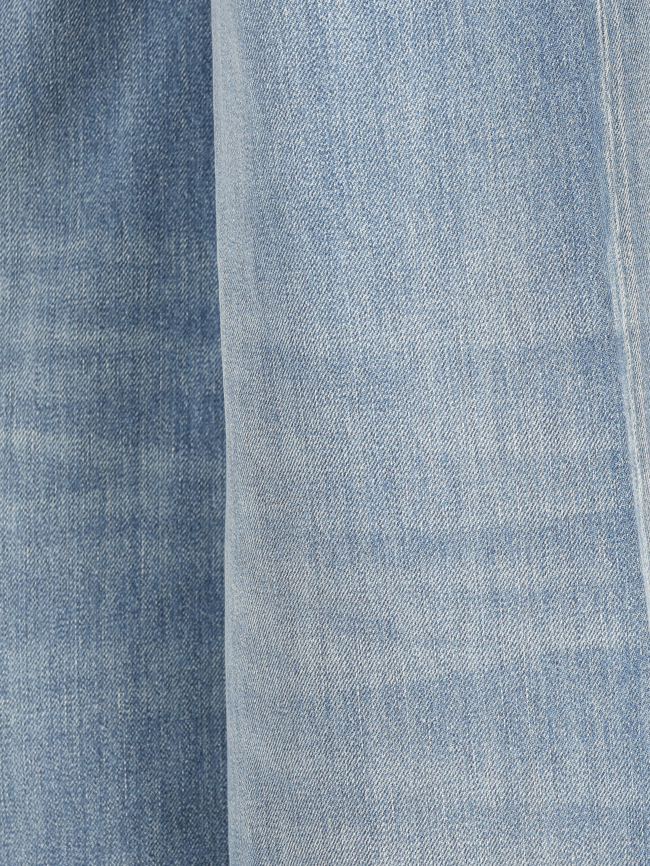 Jeans a gamba ampia e vita alta in denim di cotone CH26ADP01157 496 CHLOE'
