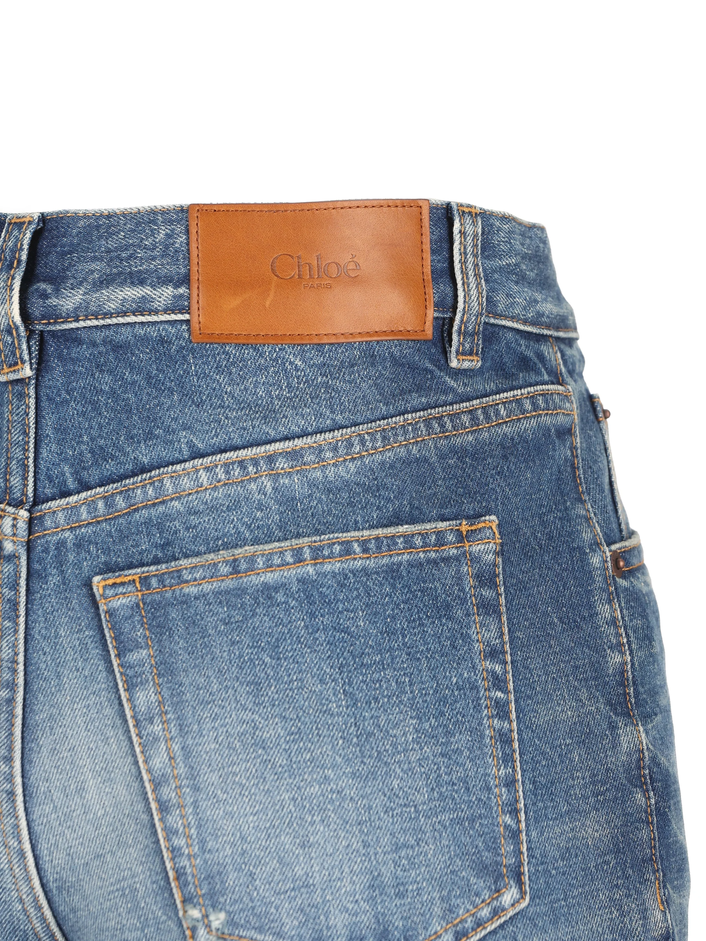 Jeans in cotone. CH26ADP43159 40B CHLOE'