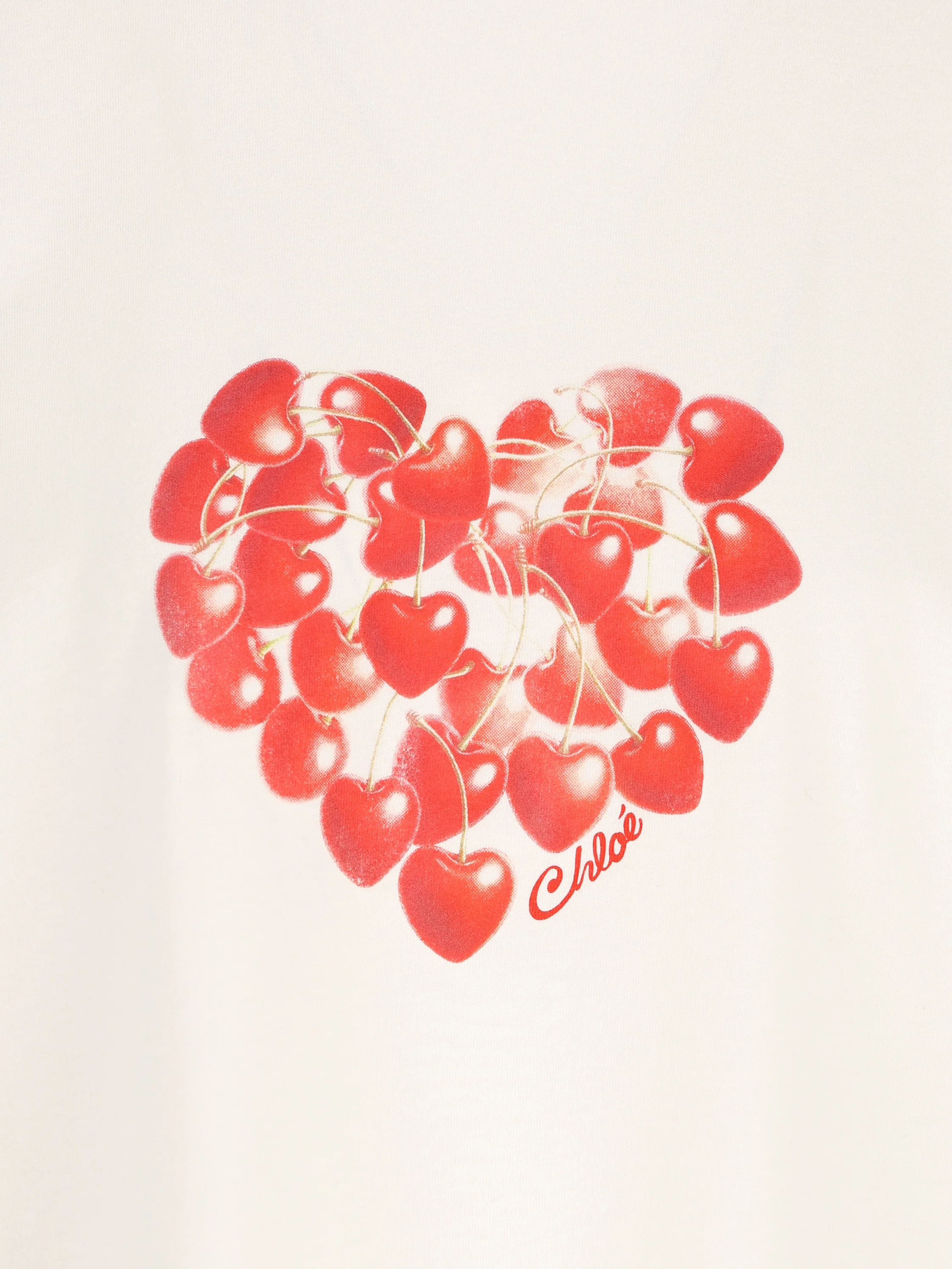 T-Shirt in cotone. CH26AJH41880 107 CHLOE' 