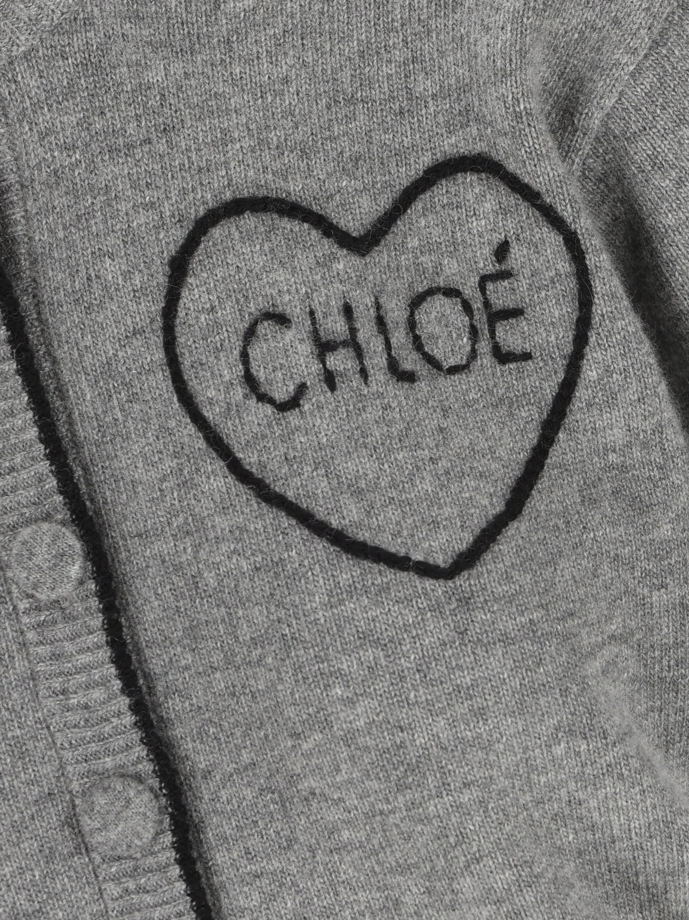 Cardigan realizzato in lana e cashmere. CH26AMC15710 012 CHLOE' 