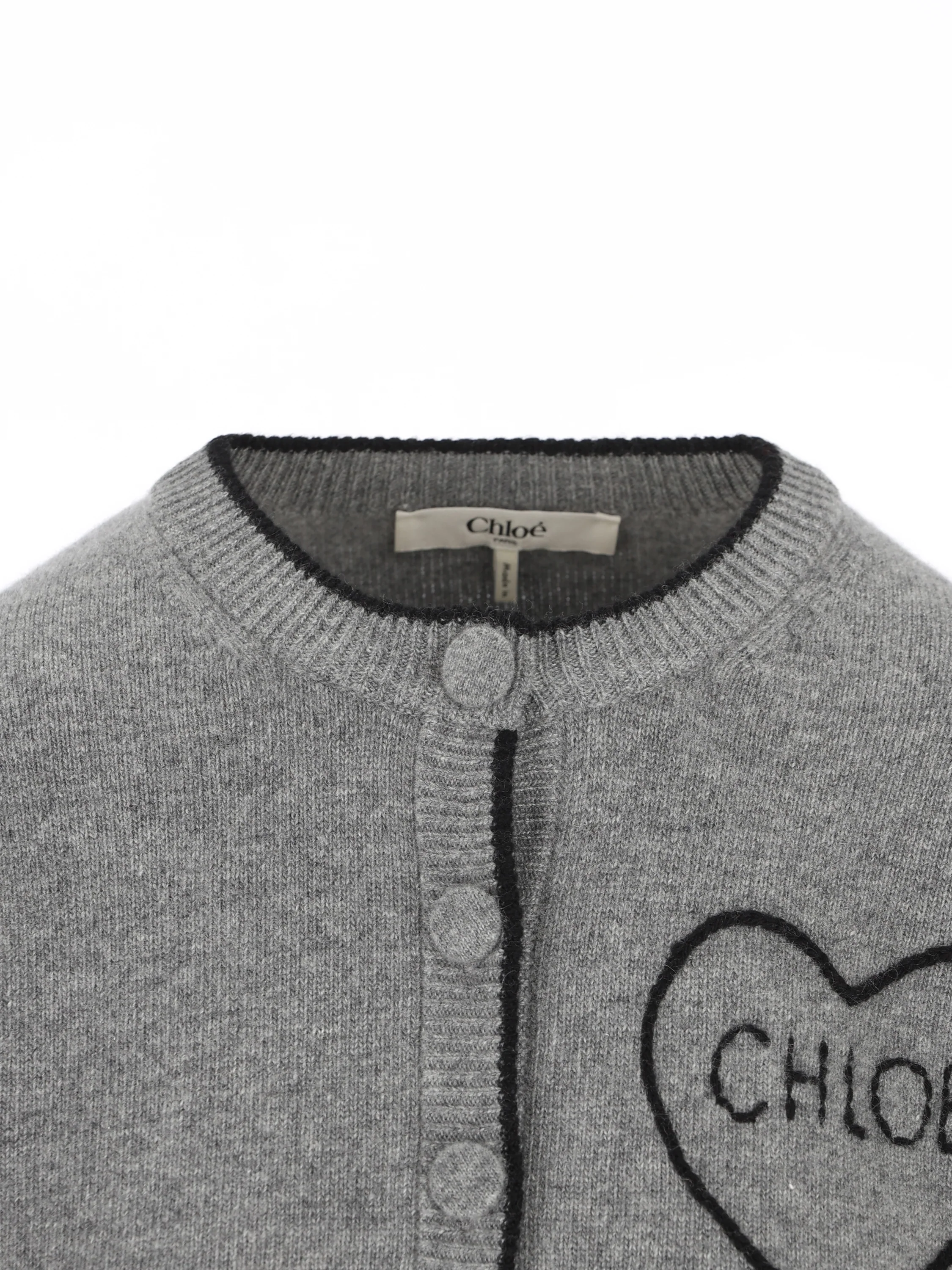 Cardigan realizzato in lana e cashmere. CH26AMC15710 012 CHLOE'