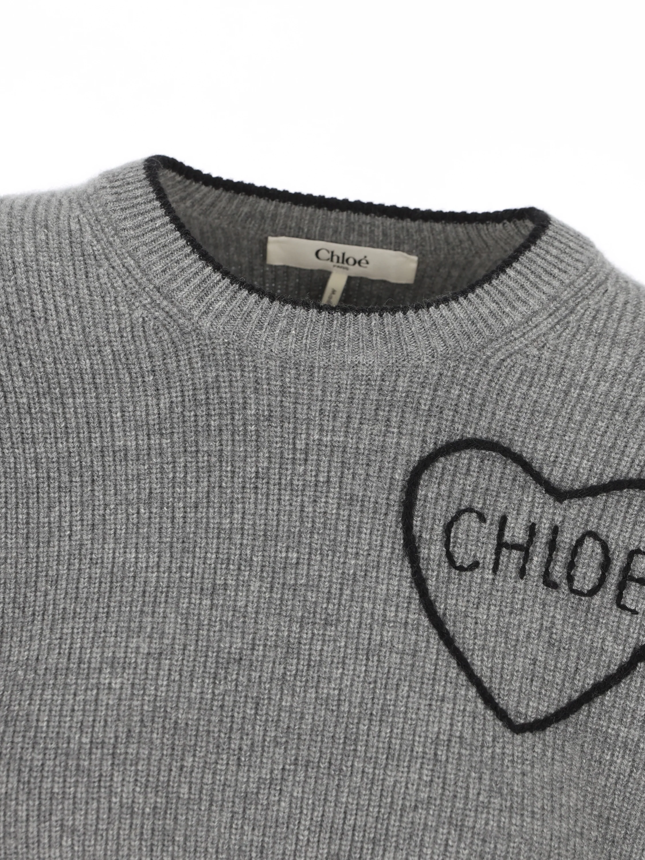 Pullover realizzato in maglia di lana. CH26AMP41710 012 CHLOE' 