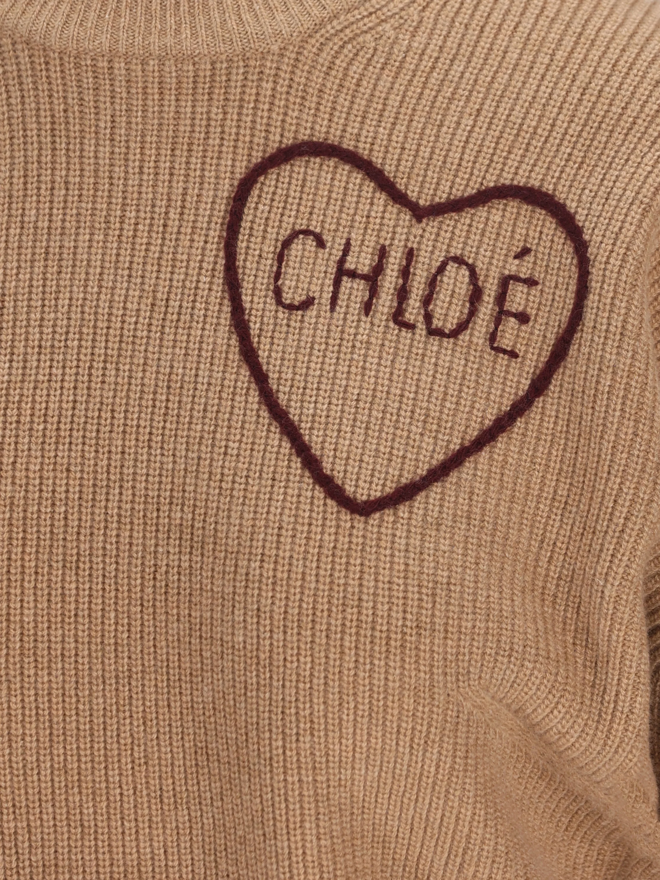 Pullover realizzato in maglia di lana. CH26AMP41710 218 CHLOE'