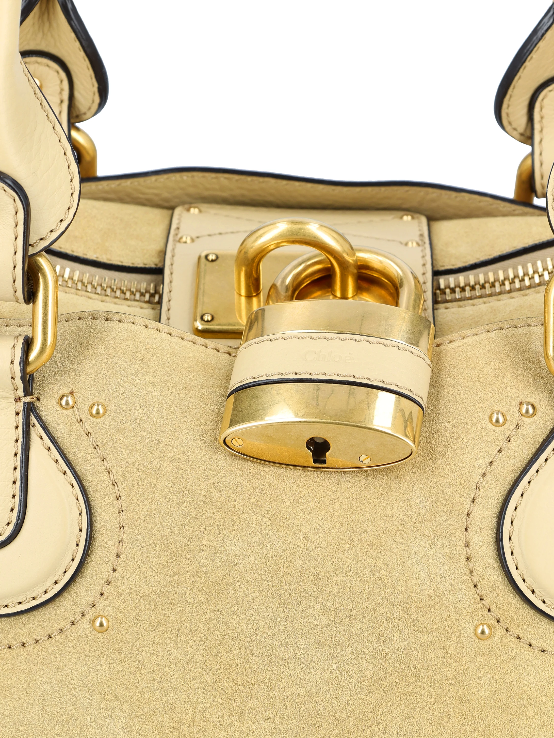 Borsa in pelle scamosciata. CH26AS802S77 24F CHLOE'