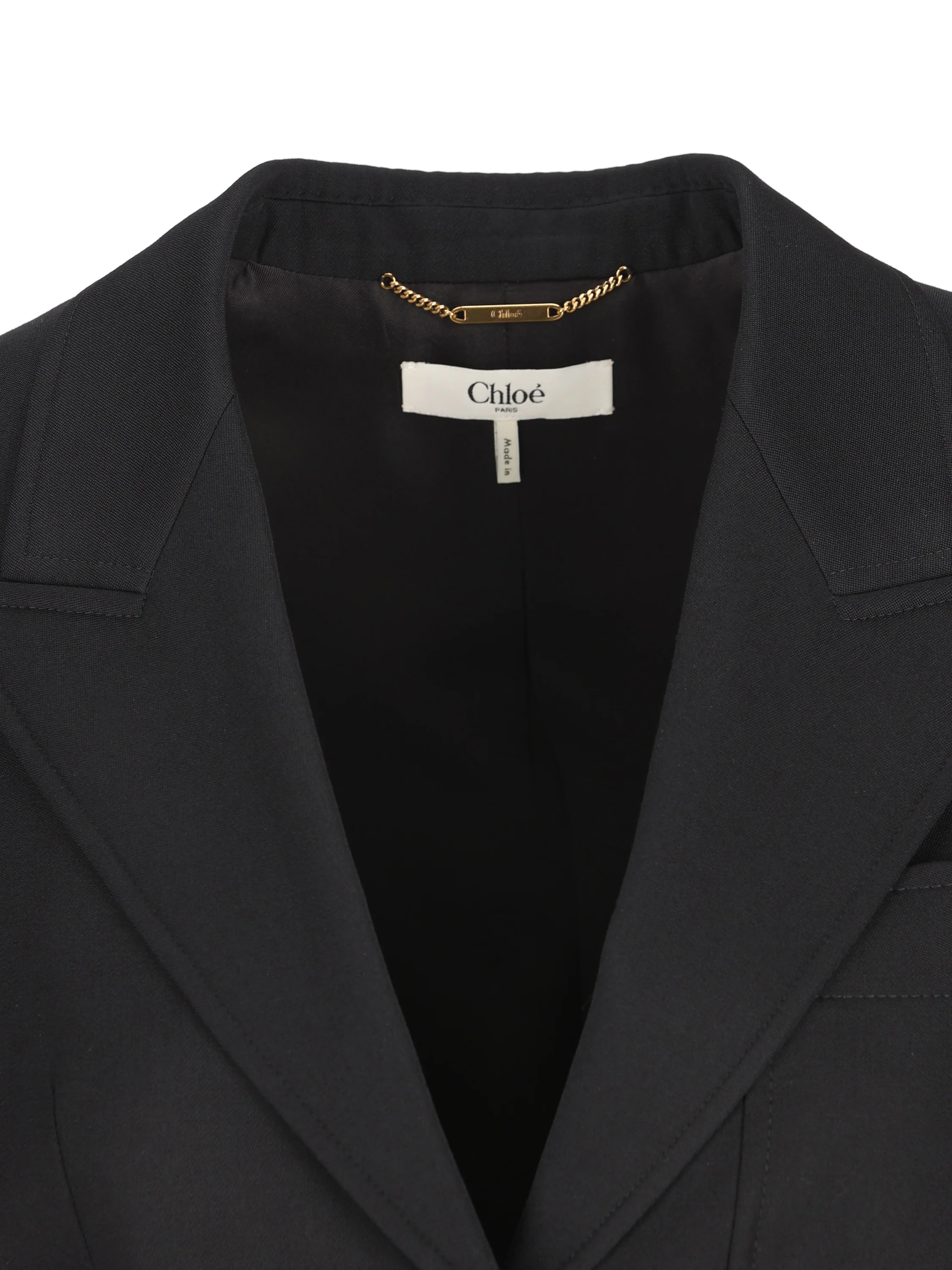 Giacca realizzata in lana. CH26AVE77067 001 CHLOE' 