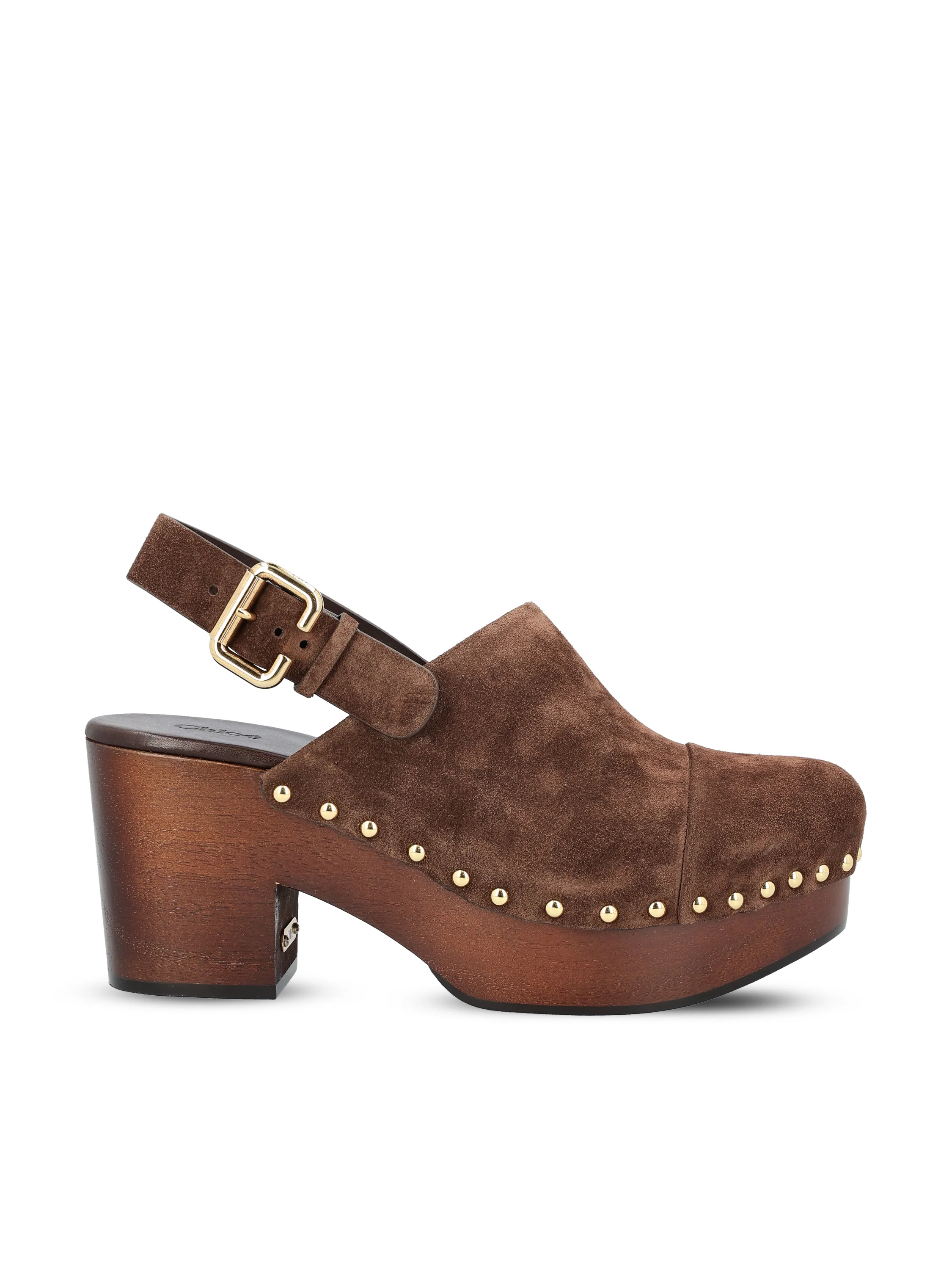 Zoccoli realizzati in pelle. CH26U10VRY 27Z CHLOE' 