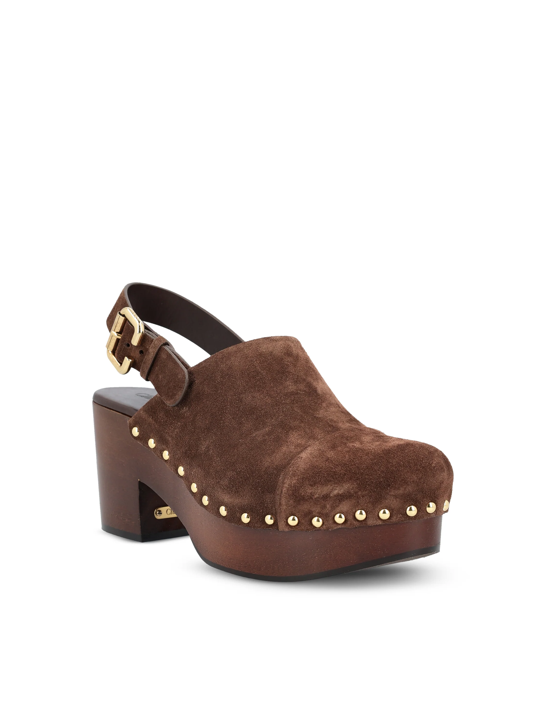 Zoccoli realizzati in pelle. CH26U10VRY 27Z CHLOE'