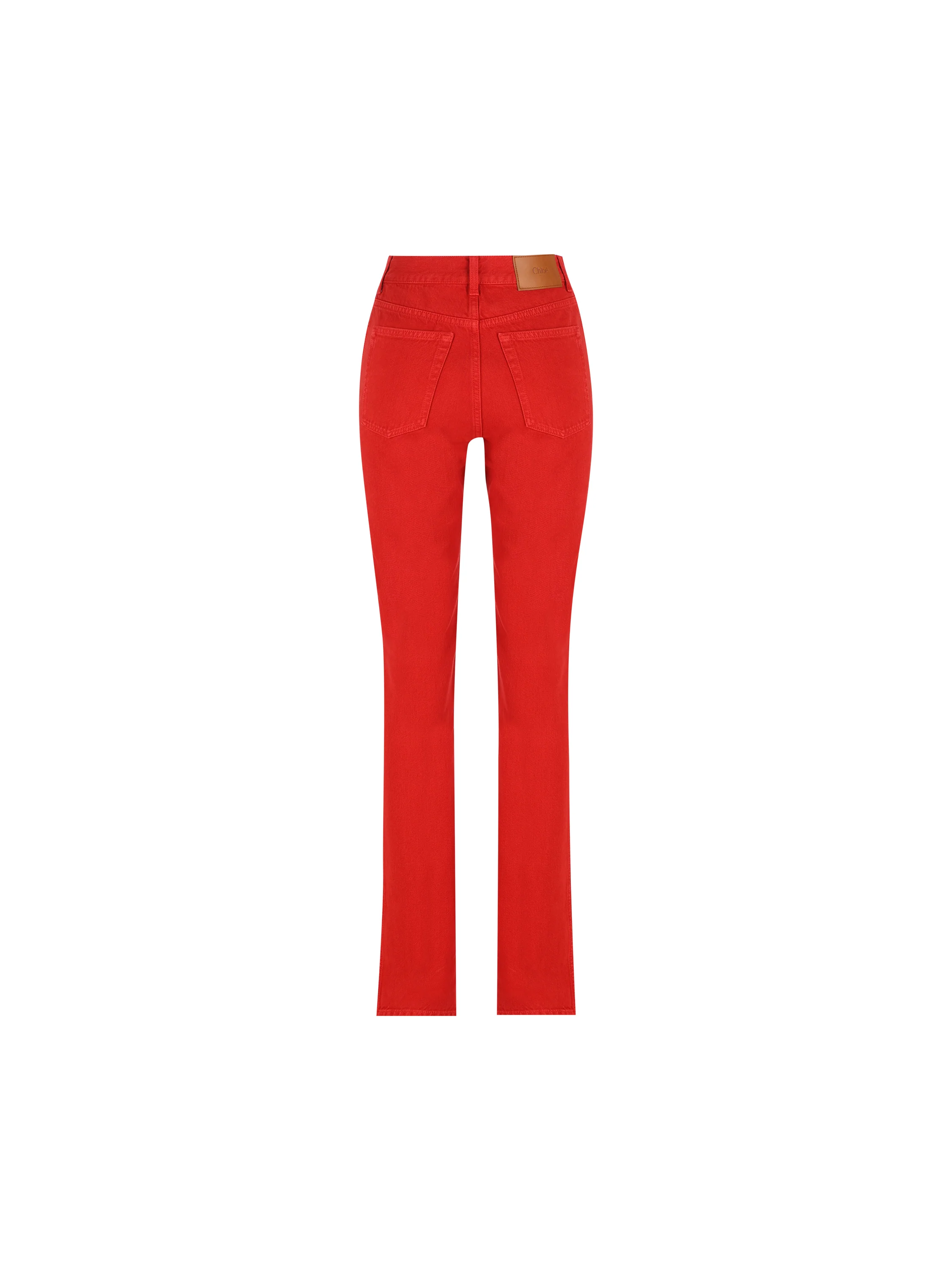 Jeans slim in denim di cotone biologico. CH26WDP21159 656 CHLOE'