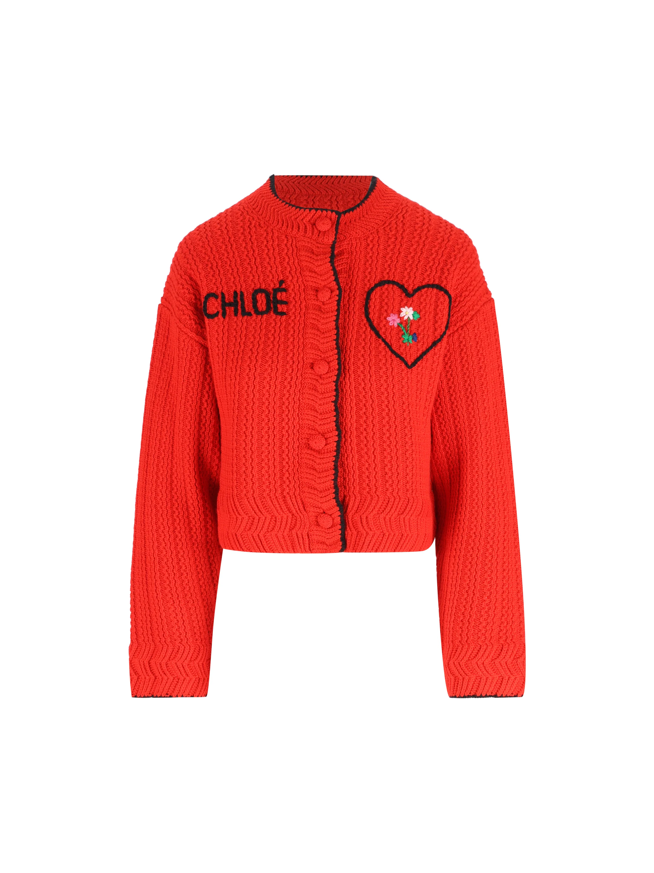 Giacca realizzata in misto lana e cashmere. CH26WMC12710 632 CHLOE' 
