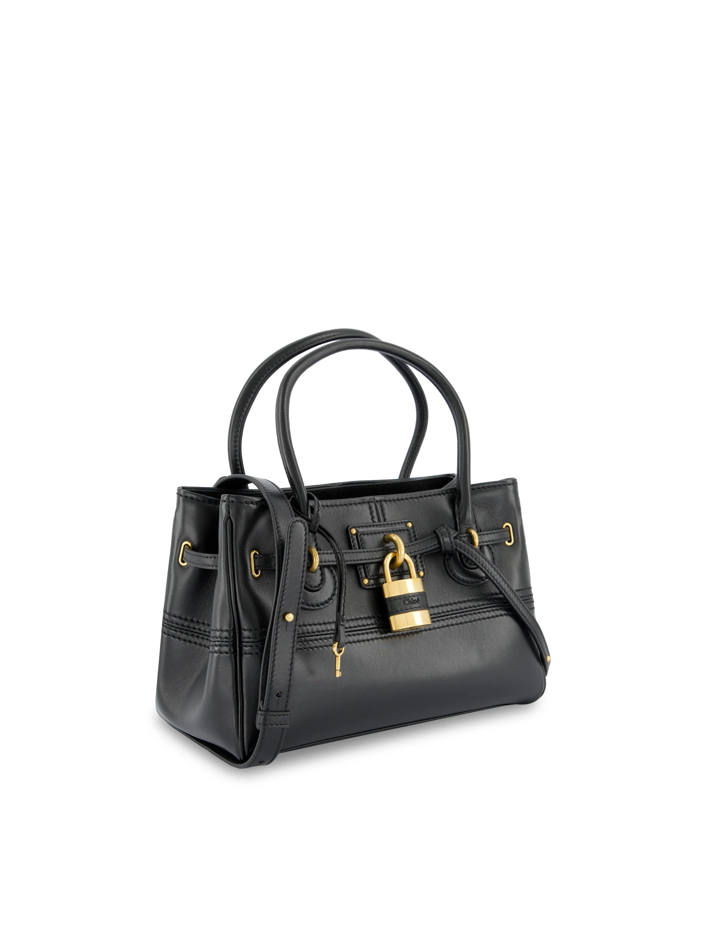 Borsa in Pelle con Lucchetto CH26WS823S60 001 CHLOE' 