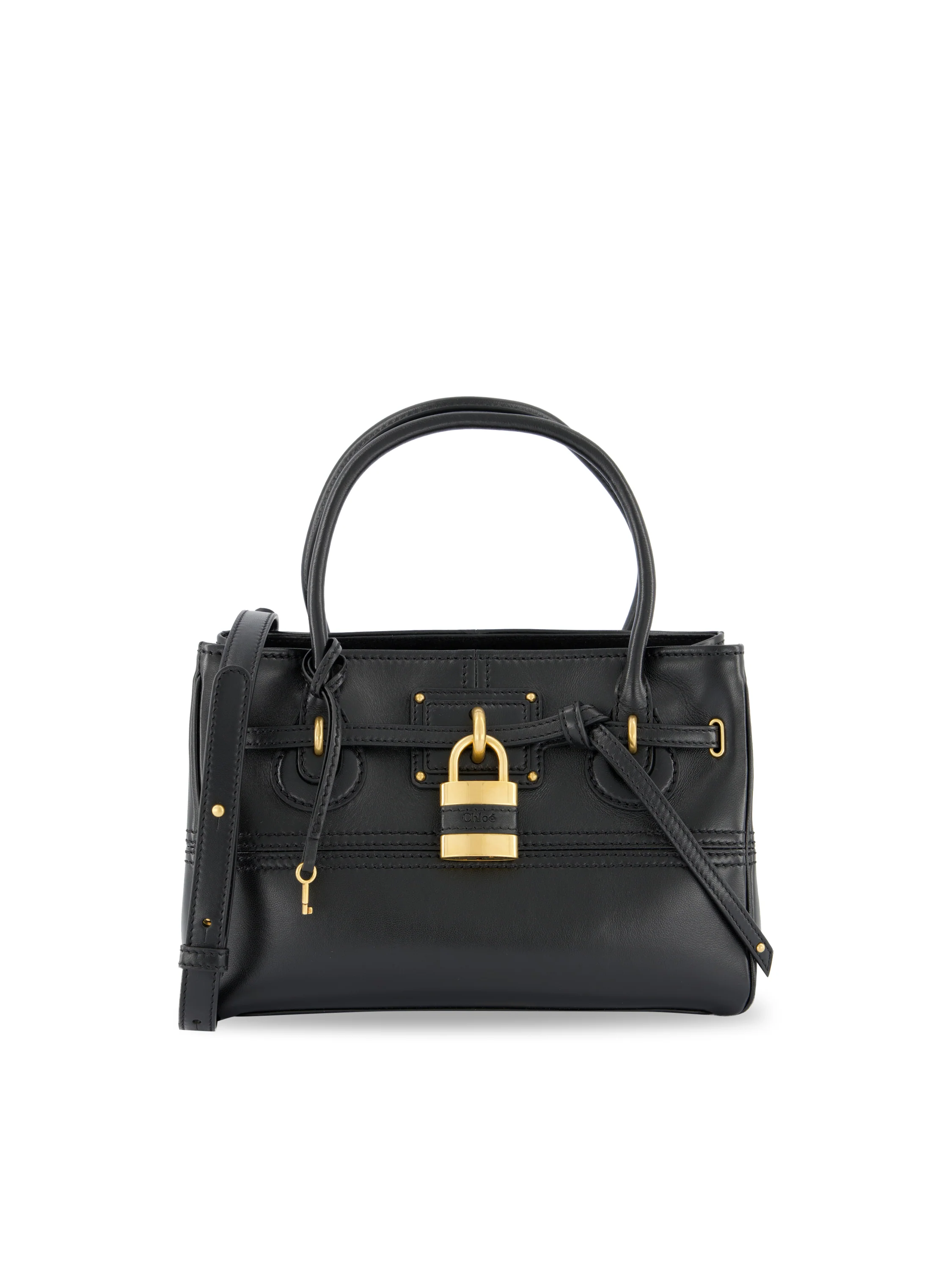 Borsa in Pelle con Lucchetto CH26WS823S60 001 CHLOE' 