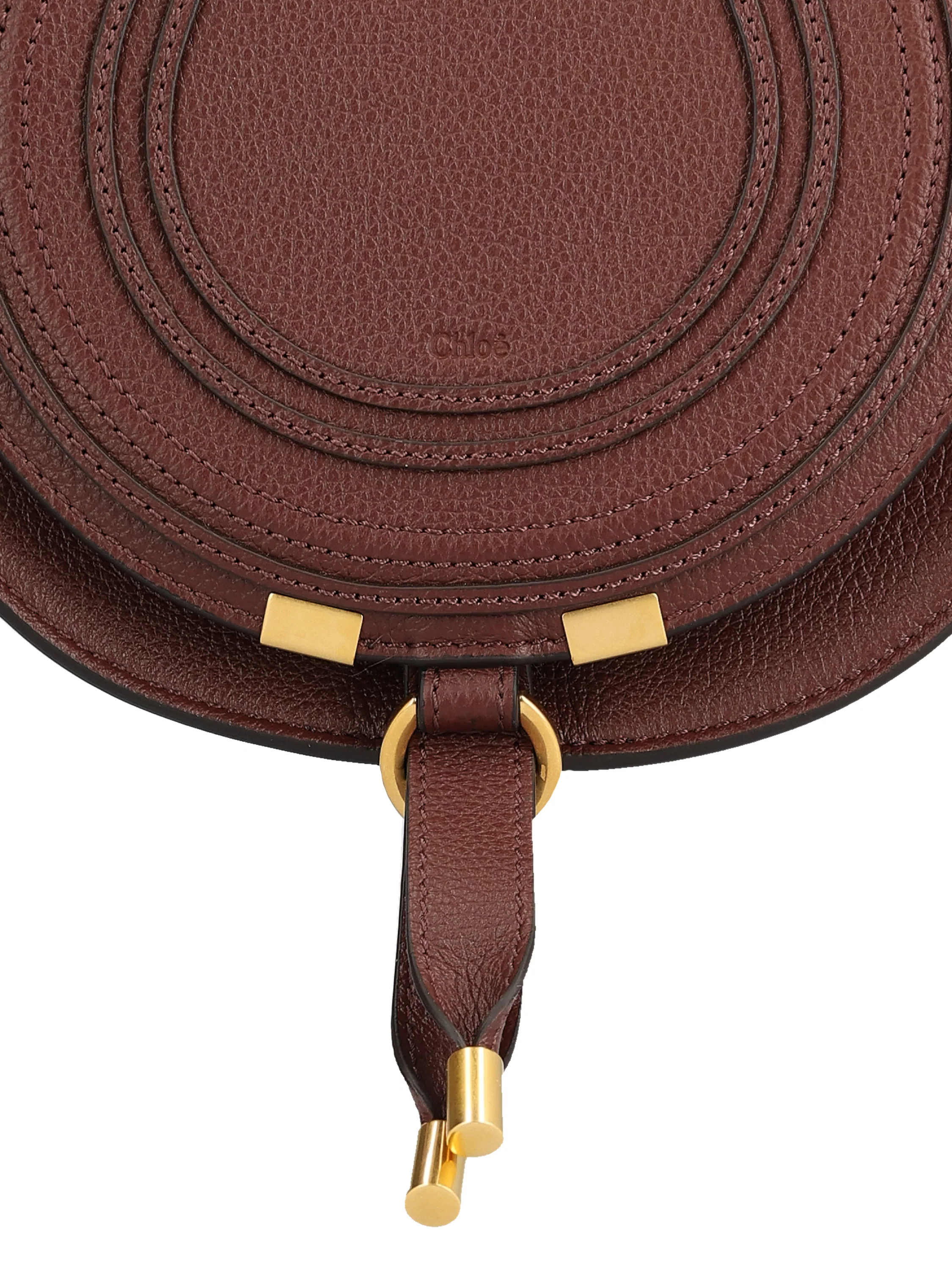 Borsa realizzata in pelle granata. CHC22AS680I31 27M CHLOE'