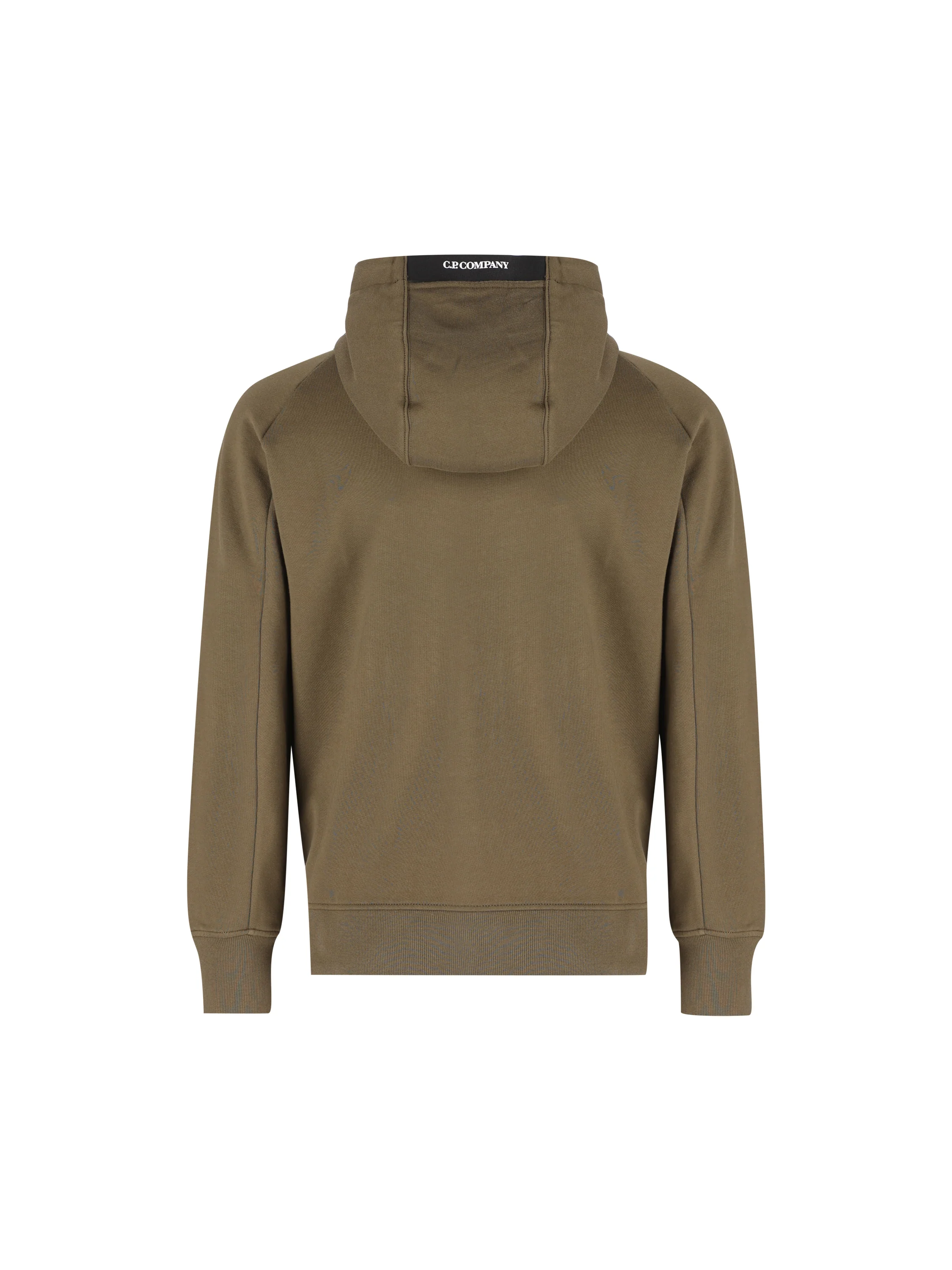 Felpa uomo C.P. Company Diagonal Raised Fleece Lens Hooded Zip 21CMSS716A 005086W683 C.P COMPANY 