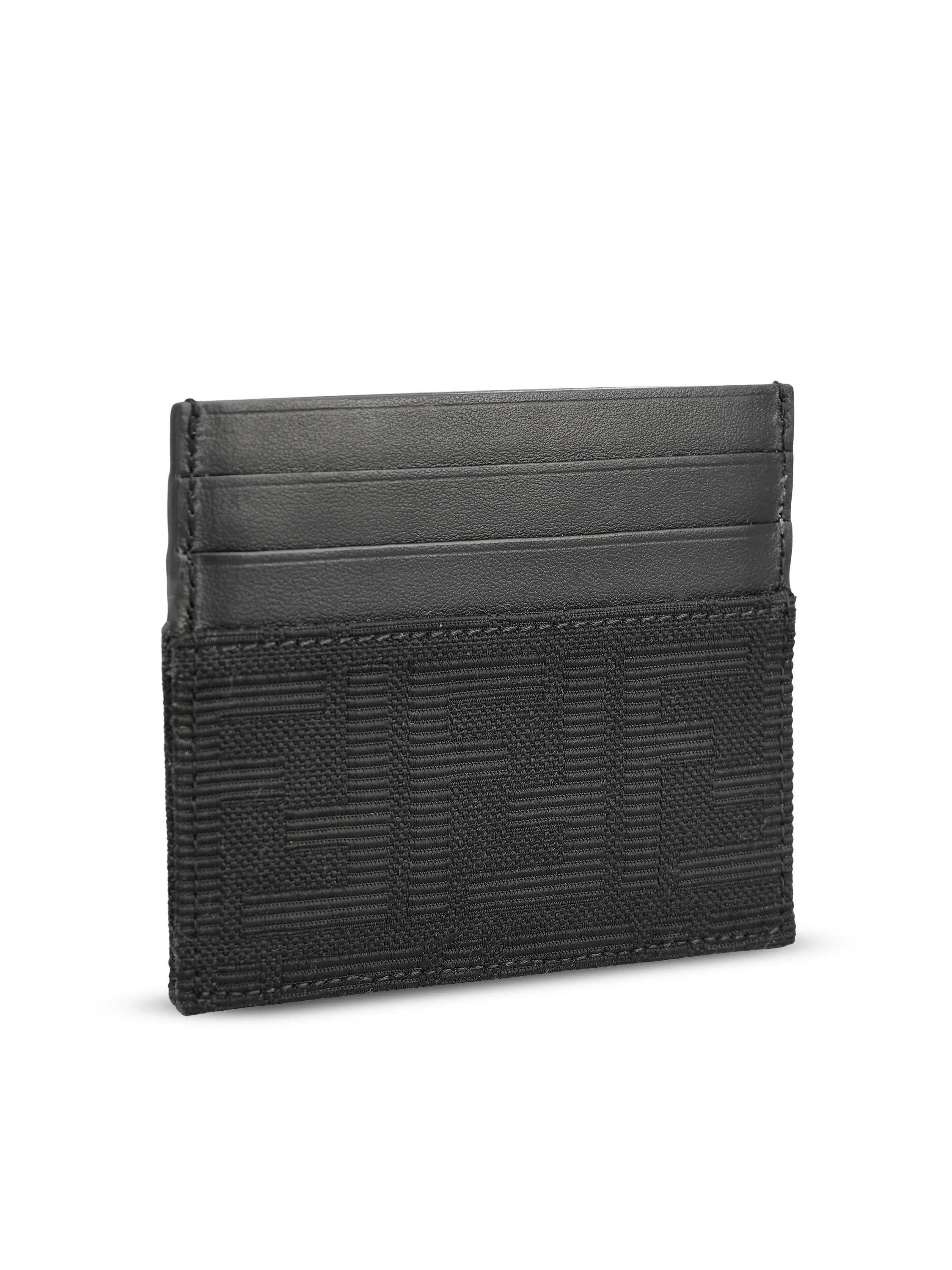Portacarte FF Jacquard Nero 7M0164 B16FF0QA1 FENDI 